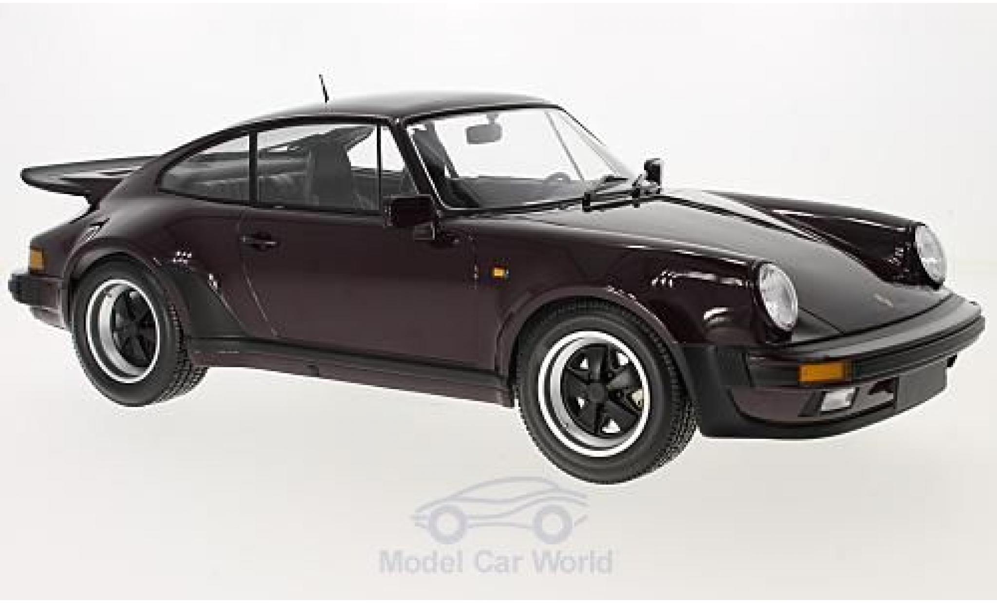Porsche 930 Turbo 1/12 Minichamps 911 Turbo purple 1977 diecast model cars