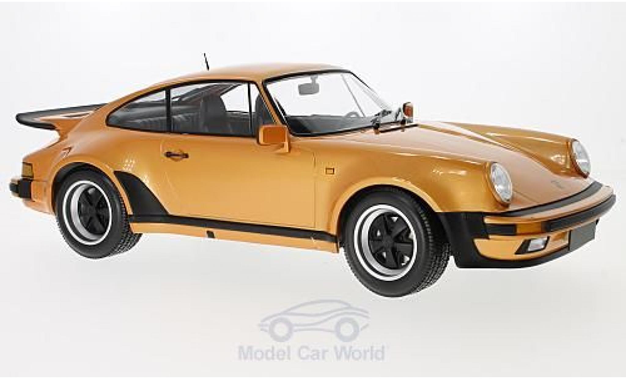 Porsche 930 Turbo 1/12 Minichamps 911 Turbo metallic orange 1977 diecast model cars