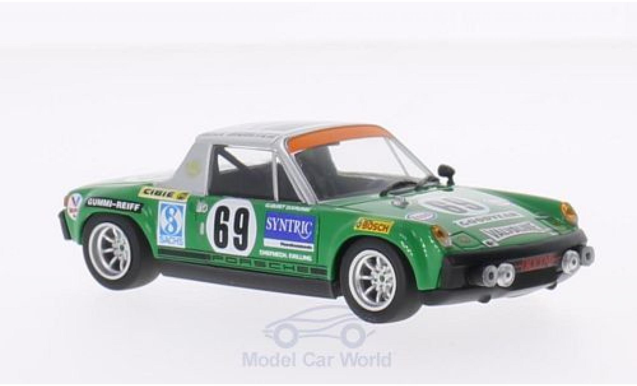 Porsche 914 1/43 Minichamps /6 No.69 Max Moritz Racing 24h Le Mans 1971 G.Quist/D.Krumm diecast model cars