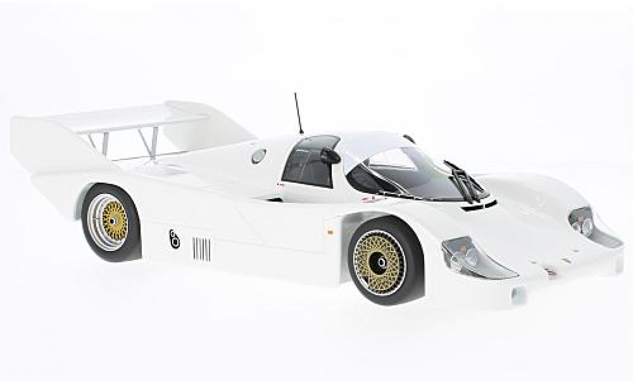 Porsche 956 1982 1/18 Minichamps K white 1982 Plain Body Version diecast model cars