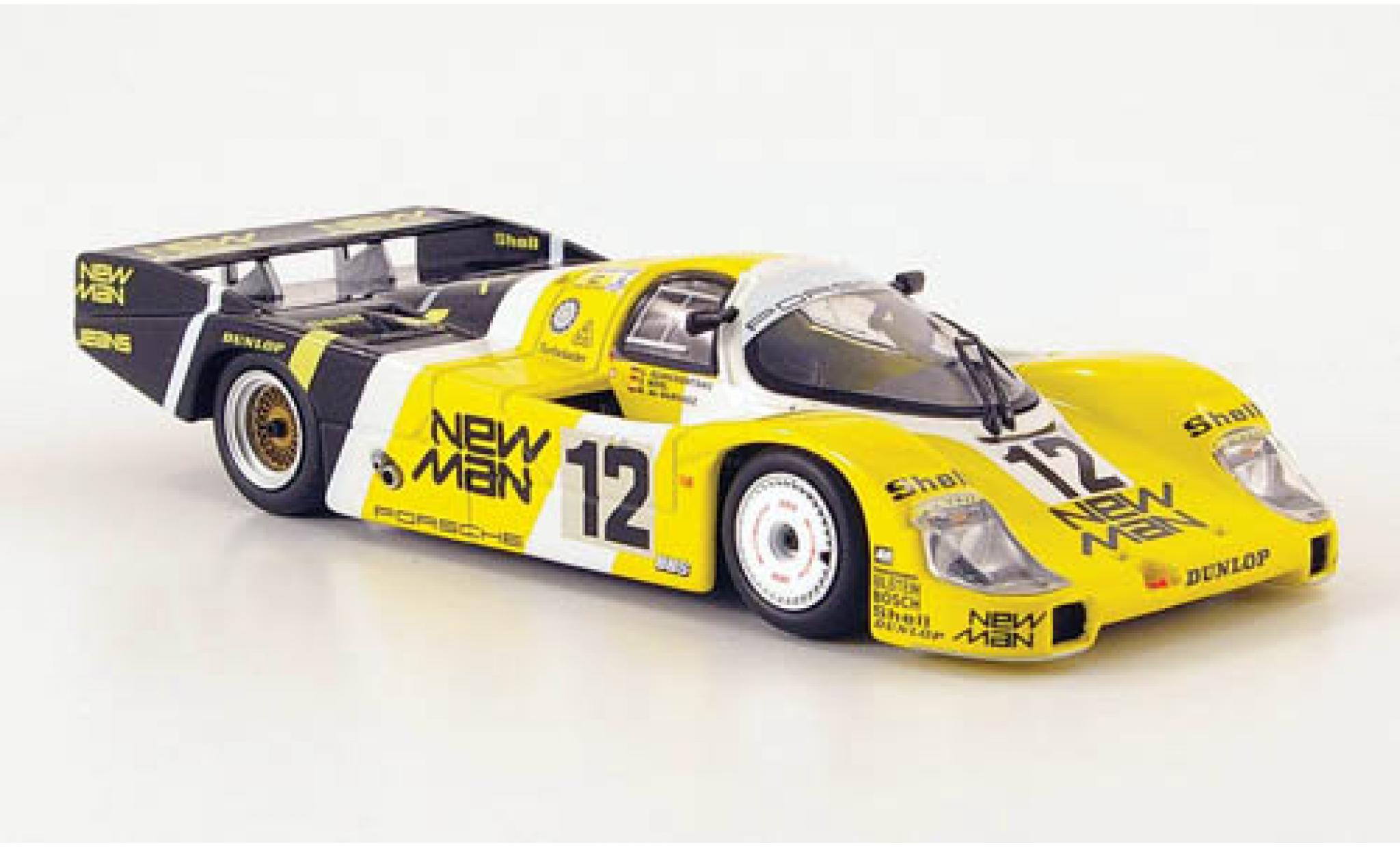 Porsche 956 1983 1/43 Minichamps L No.12 Joest Racing New Man 24h Le Mans 1983 V.Merl/C.Schickentanz diecast model cars