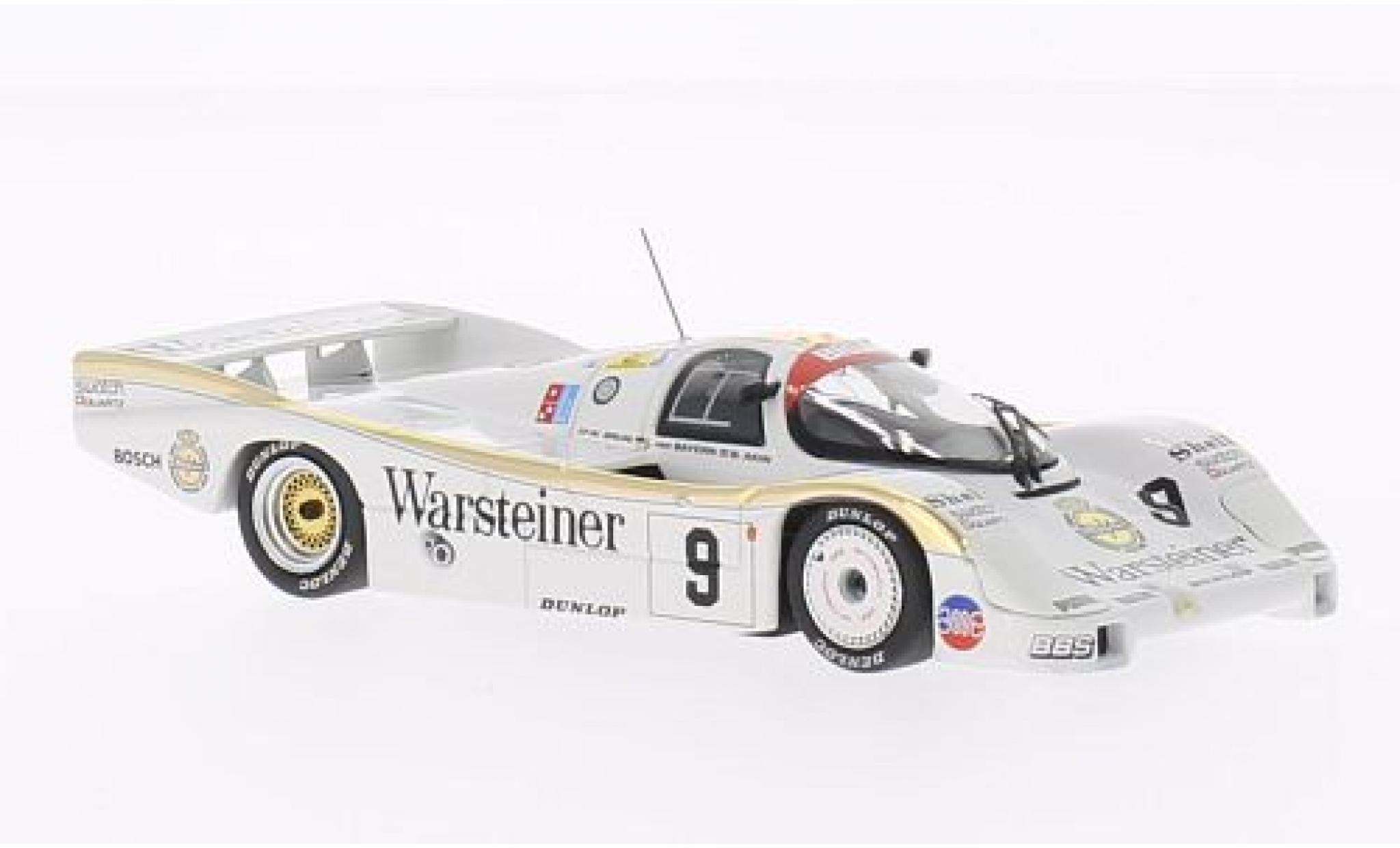 Porsche 956 1/43 Minichamps L No.9 Brun Racing Warsteiner 24h Le Mans 1984 W.Brun/L.von Baviera/B.Akin diecast model cars