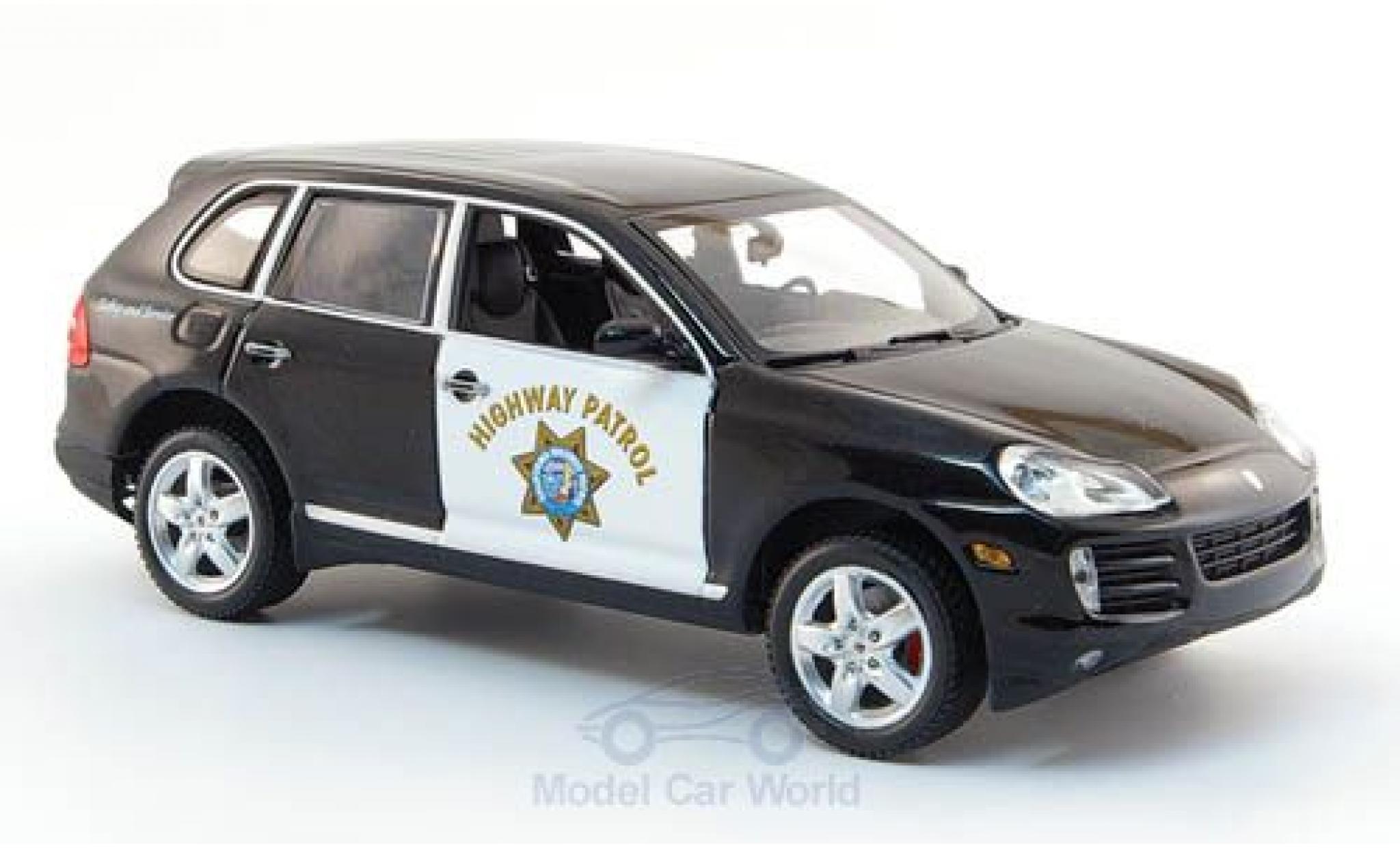 Porsche Cayenne S 1/43 Minichamps Highway Patrol 2007 Police diecast model cars