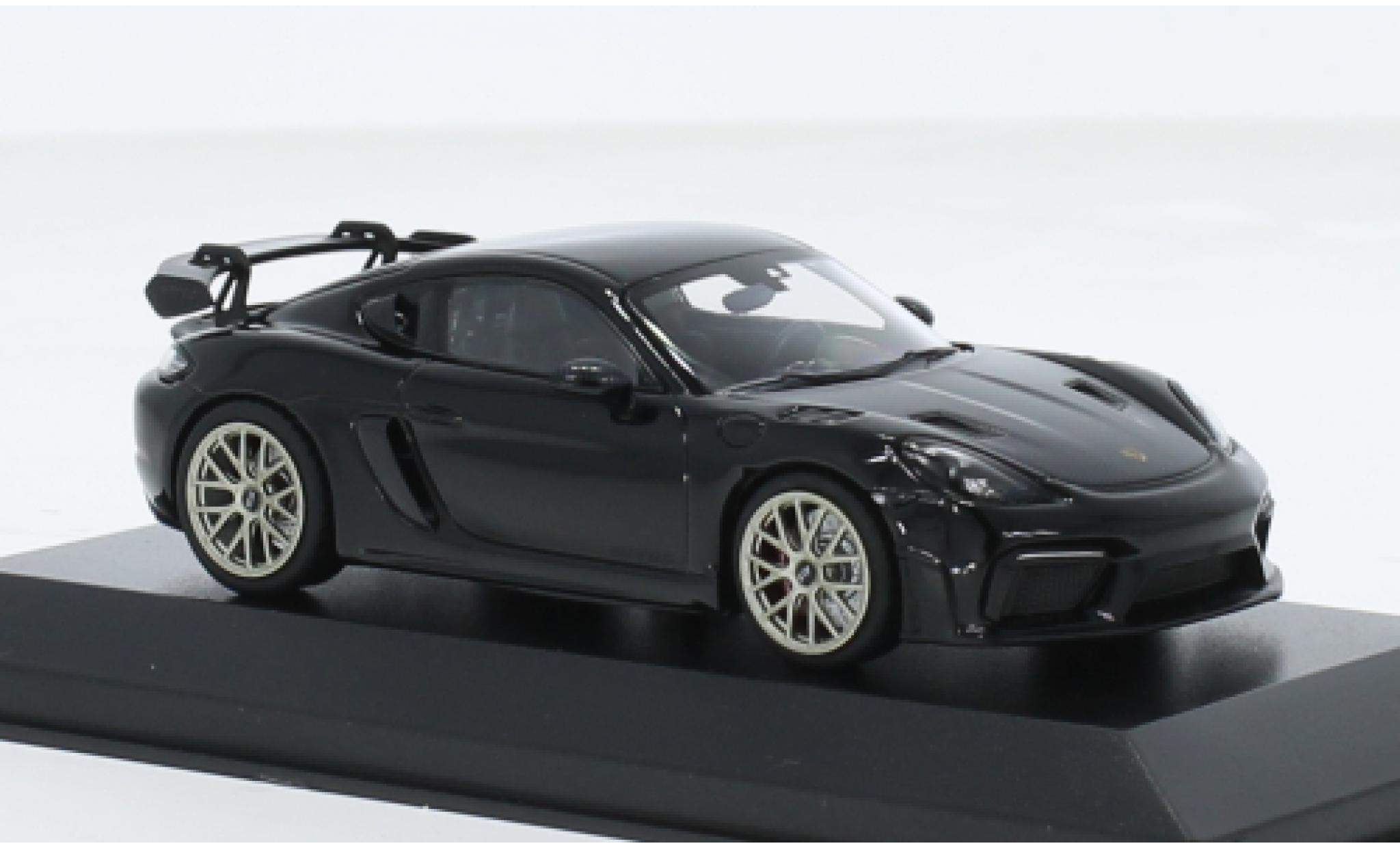 Porsche Cayman GT4 1/43 Minichamps RS black 2021 1:43 diecast model cars
