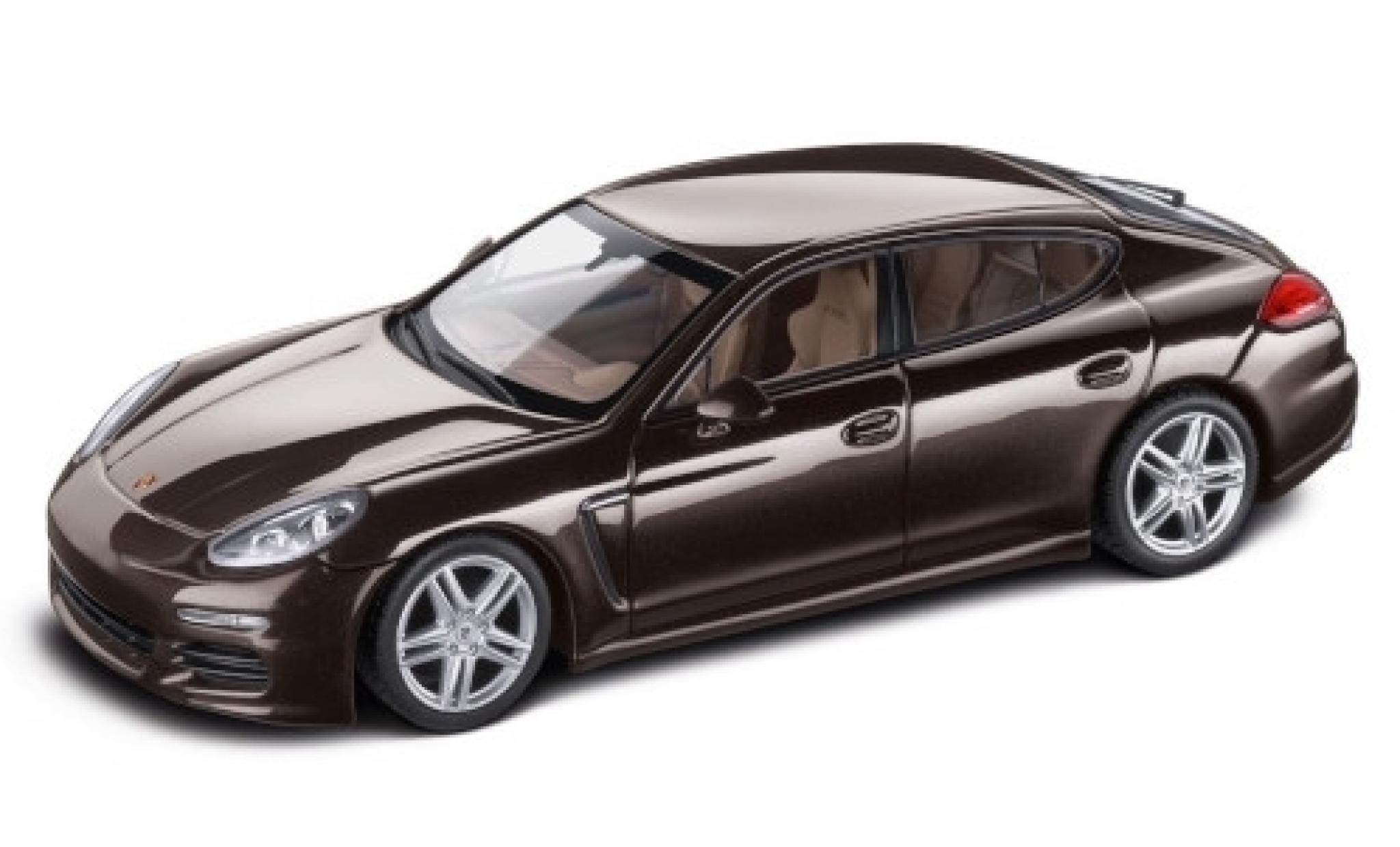 Porsche Panamera 1/43 Minichamps metallic black 2016 diecast model cars