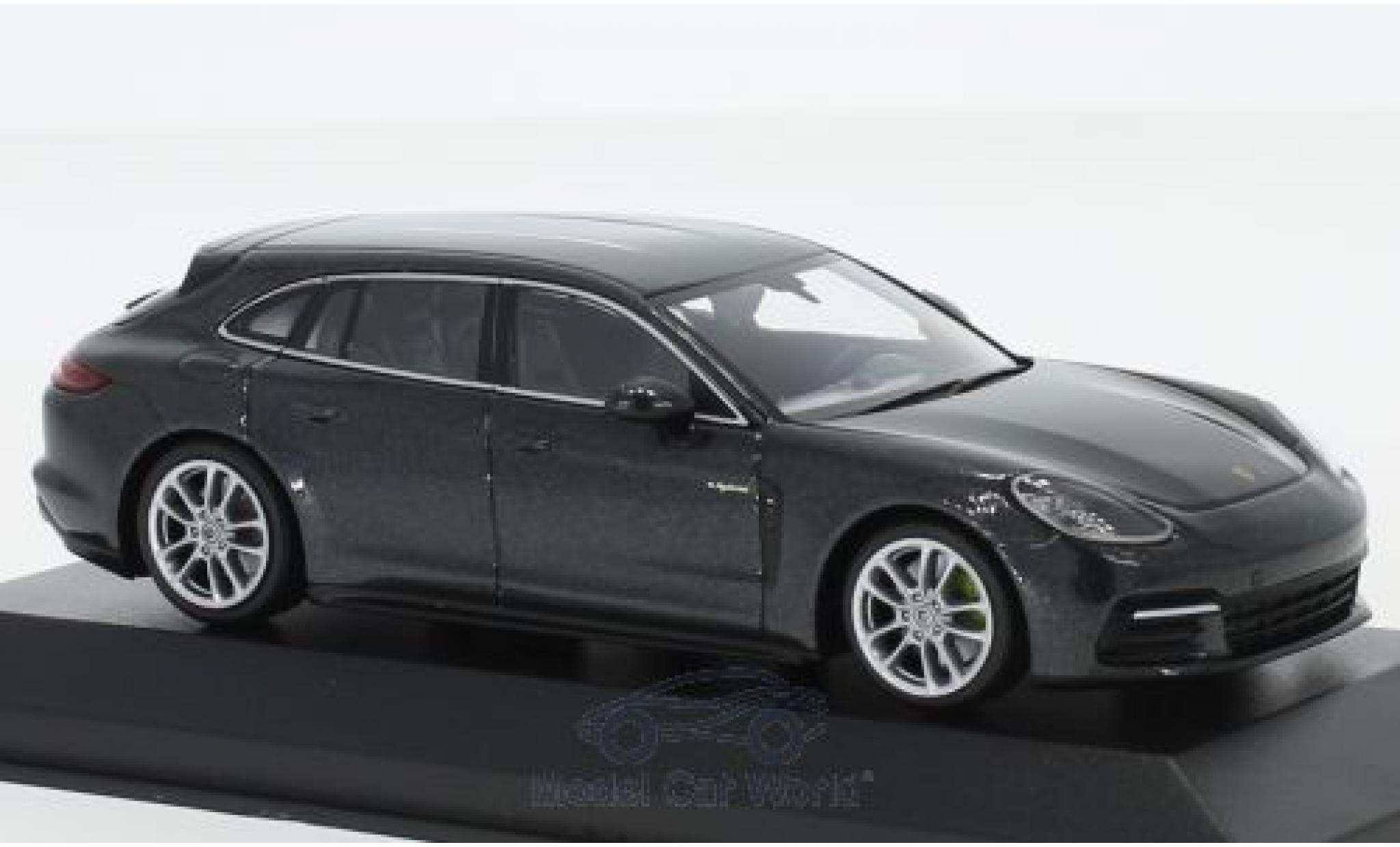 Porsche Panamera e-hybrid 1/43 Minichamps Sport Turismo 4E-Hybrid metallic grey 2017 diecast model cars