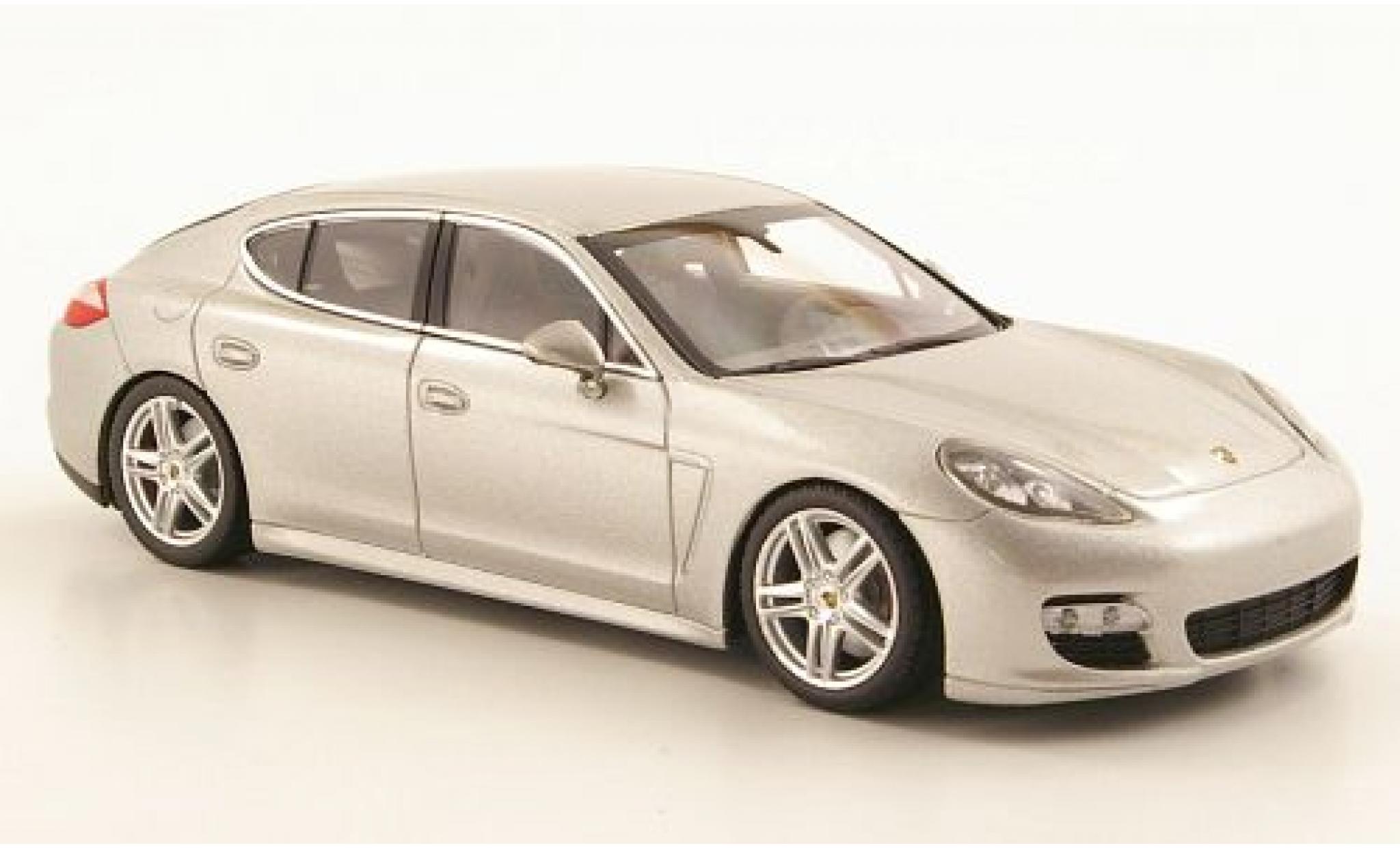 Porsche Panamera Turbo 1/43 Minichamps Turbo grey 2010 diecast model cars