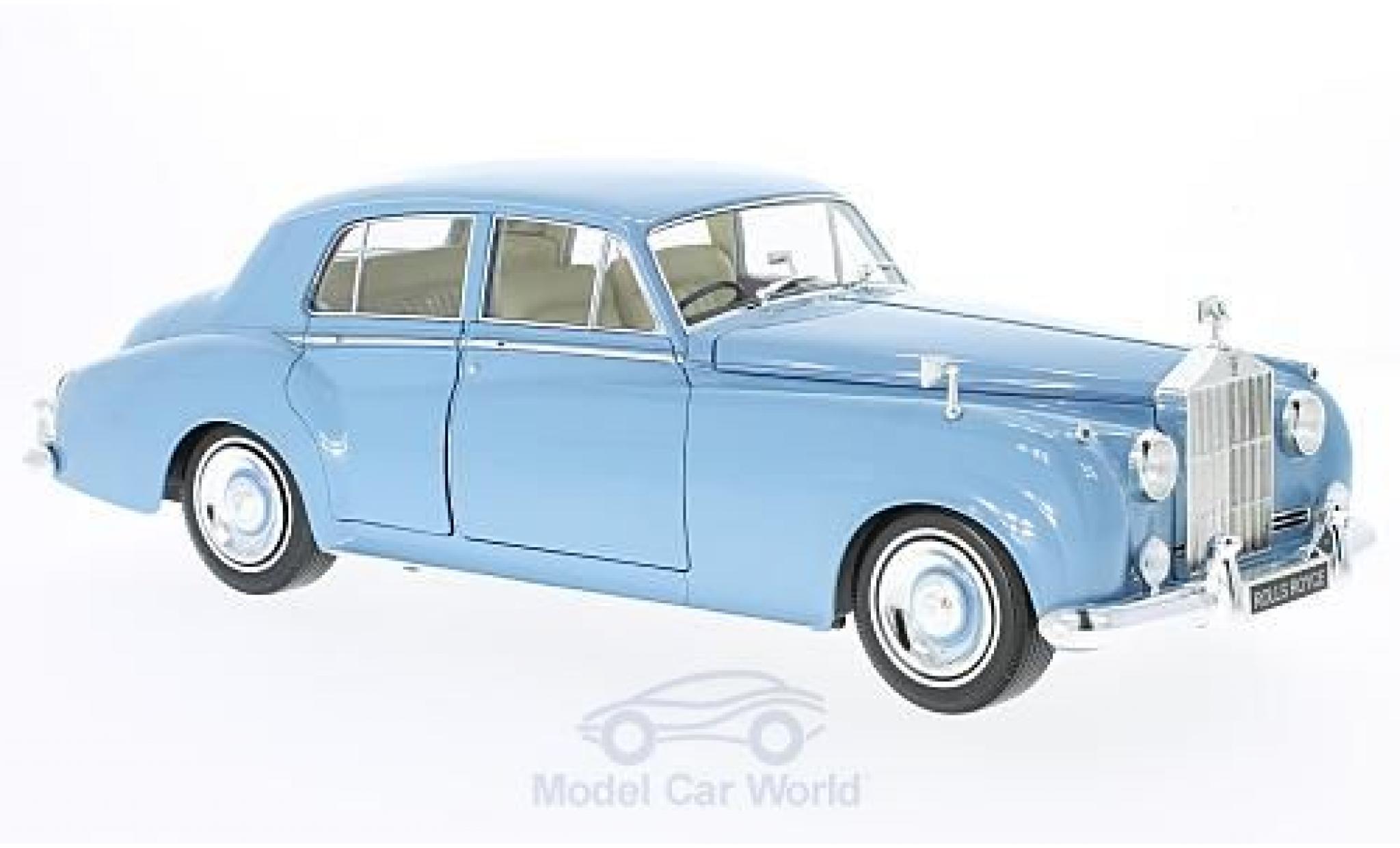 Rolls Royce Silver Cloud 1/18 Minichamps II blue RHD 1960 diecast model cars