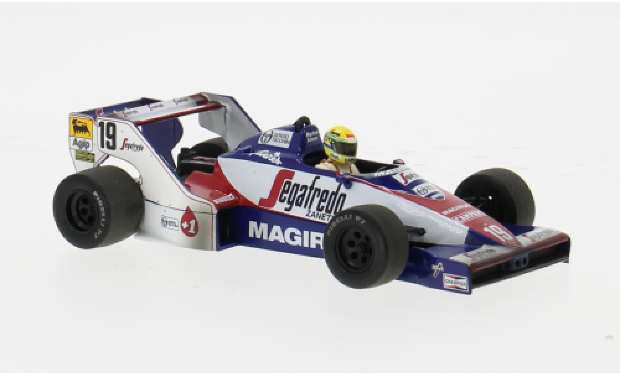 Toleman HART 1/43 Minichamps Hart TG183B No.19 Formel 1 GP Brasilien 1984 1:43 diecast model cars