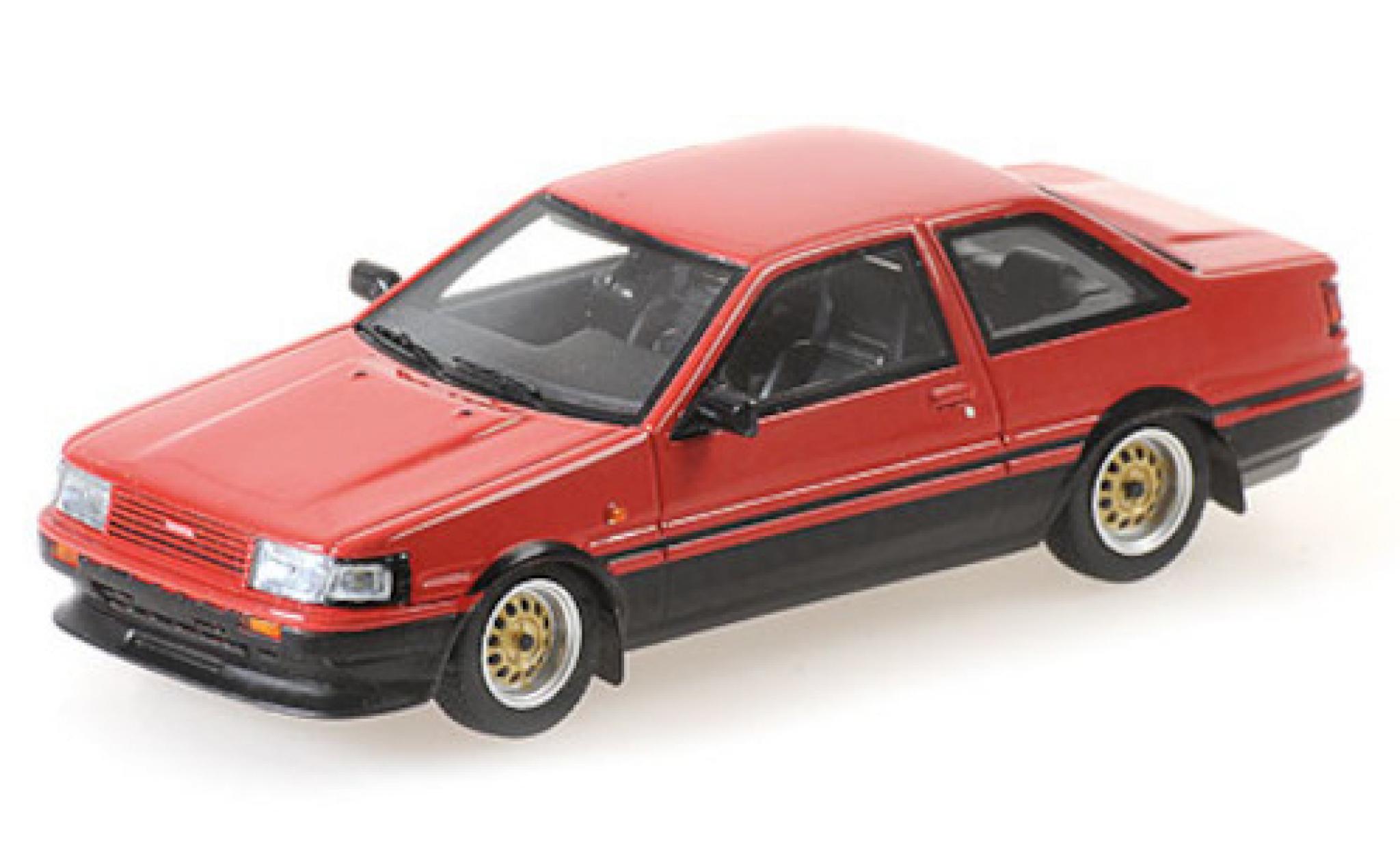 Toyota Corolla 1/43 Minichamps GT red 1984 diecast model cars