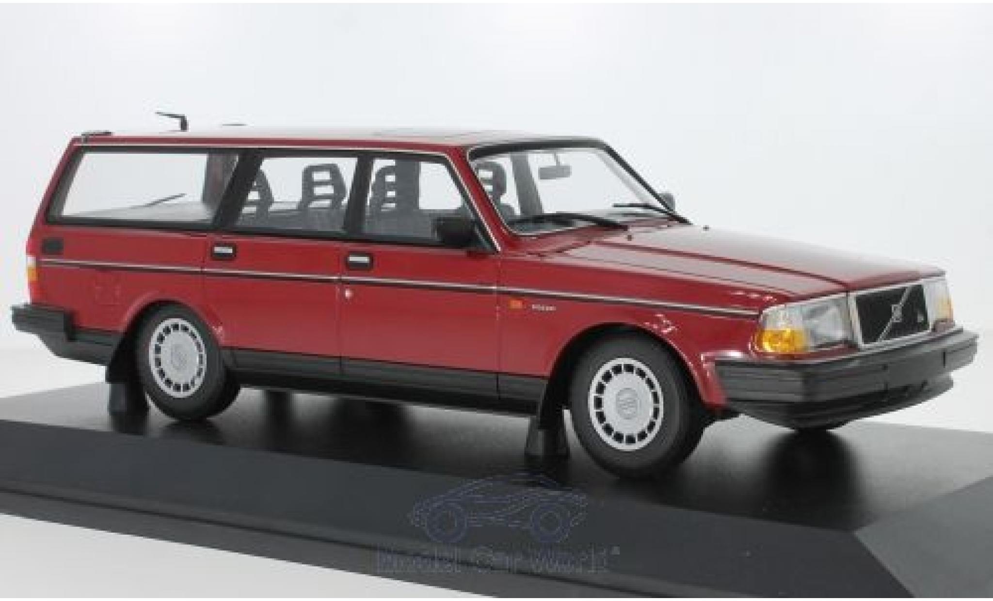 Volvo 240 1/18 Minichamps GL Estate red 1986 diecast model cars