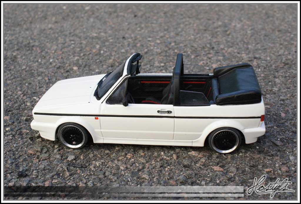 Volkswagen Golf 1 GTI 1/18 Ottomobile 1 GTI cabriolet white Schmidt Edition diecast model cars