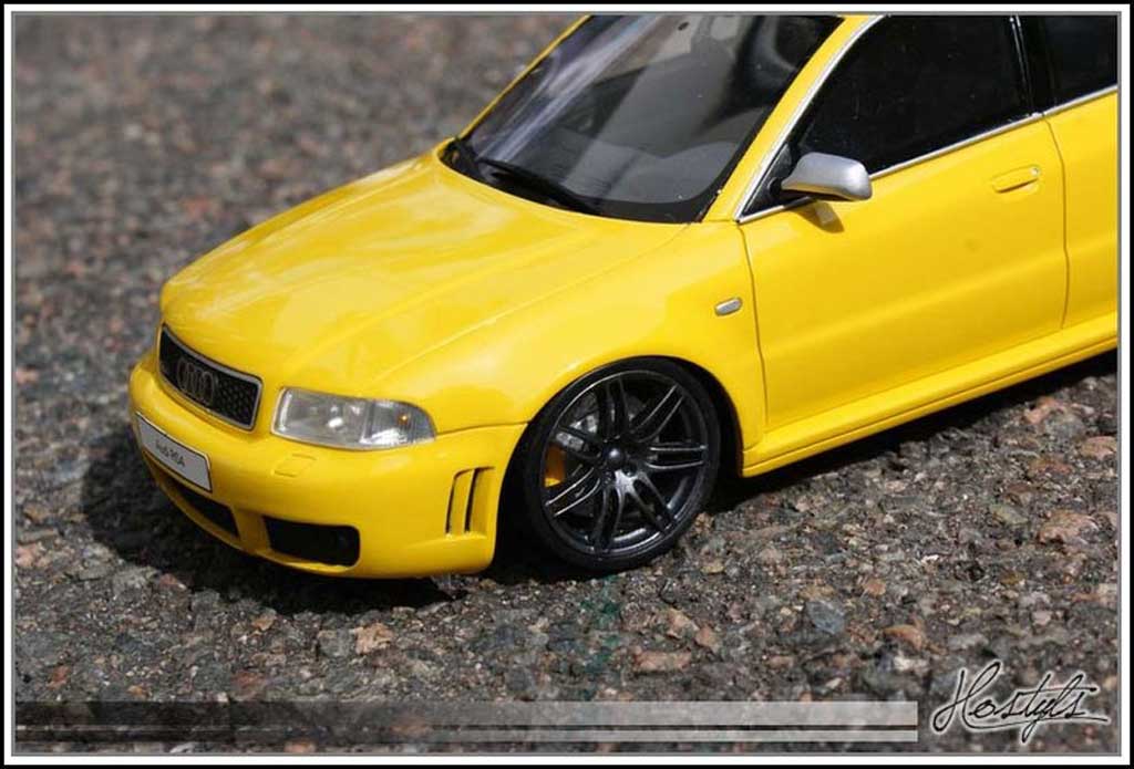 Audi RS4 1/18 Ottomobile B5 - Jantes 4 B7 anthracite diecast model cars