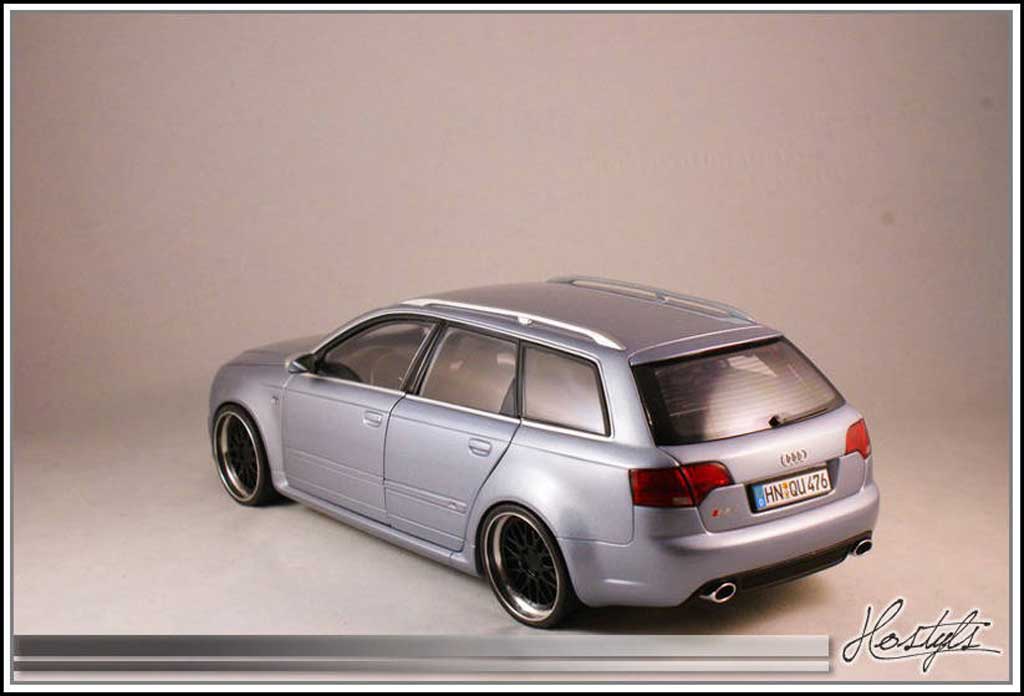 Audi RS4 berline B7 on BBS 1/18 Kyosho