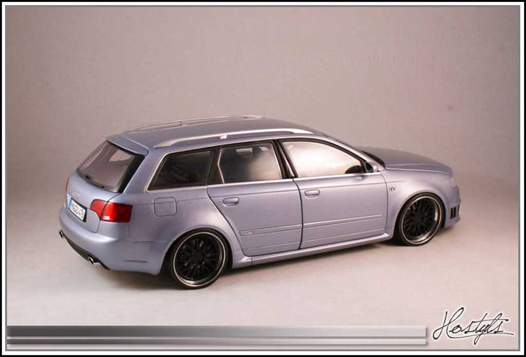 Audi RS4 berline B7 on BBS 1/18 Kyosho