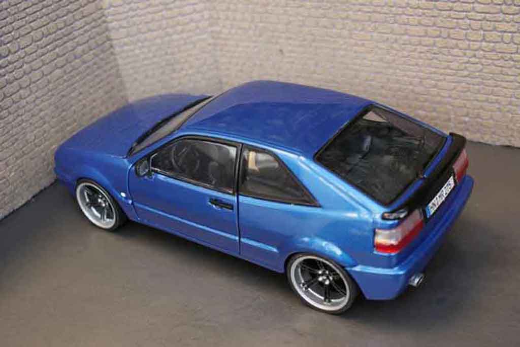 Volkswagen Corrado VR6 blue metallized 1/18 Revell
