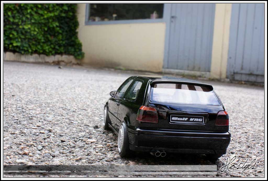 Volkswagen Golf VR6 black jantes schmidt 1/18 Ottomobile