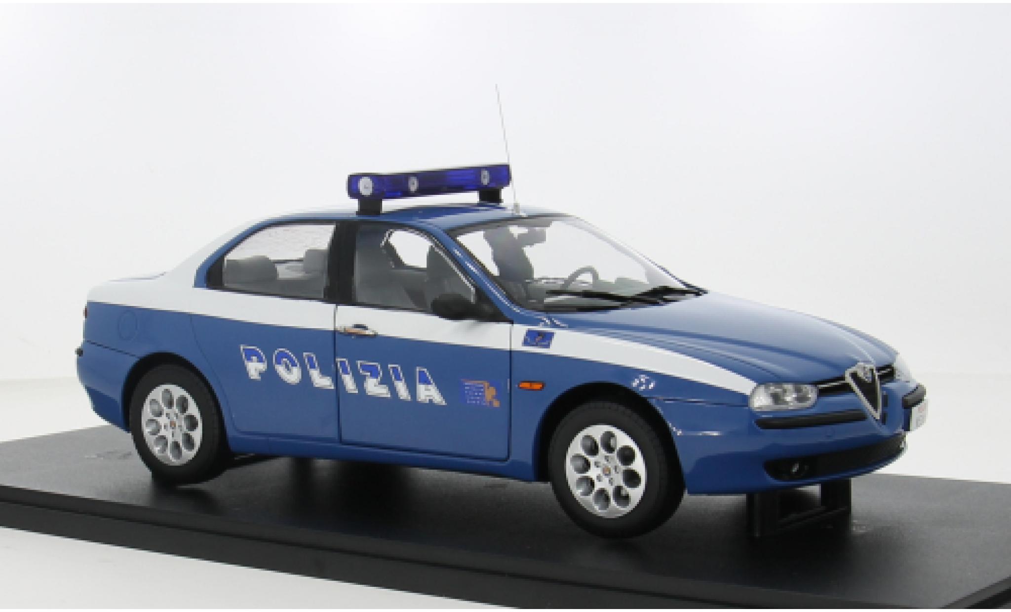 Alfa Romeo 156 1/18 Mitica 1997 Polizia Stradale 1:18 diecast model cars