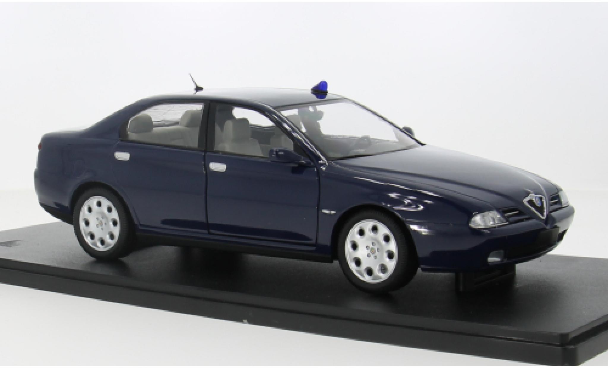 Alfa Romeo 166 1/18 Mitica 2.5 V6 1998 Police 1:18 diecast model cars