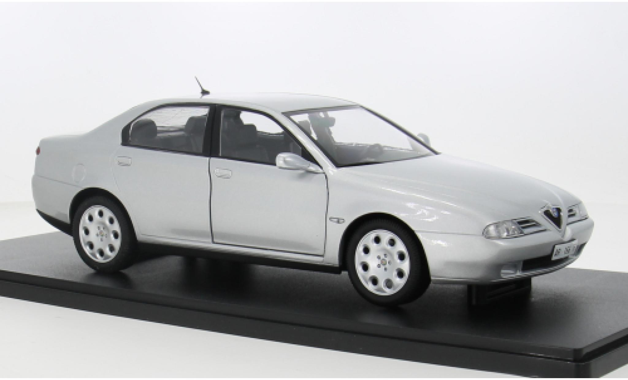 Alfa Romeo 166 1/18 Mitica 3.0 V6 silver 1998 1:18 diecast model cars