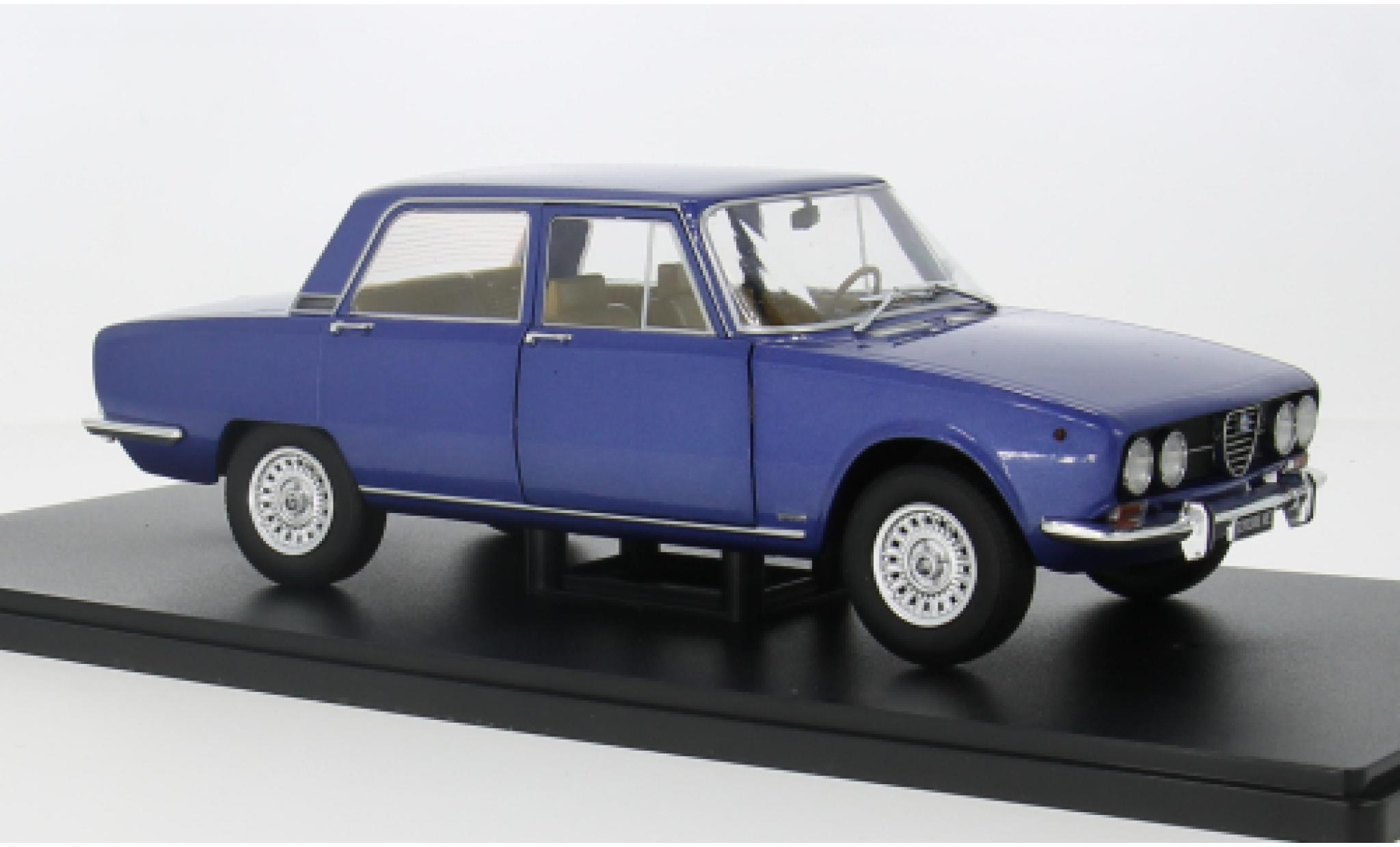 Alfa Romeo 2000 1/18 Mitica Berlina blue 1971 1:18 diecast model cars