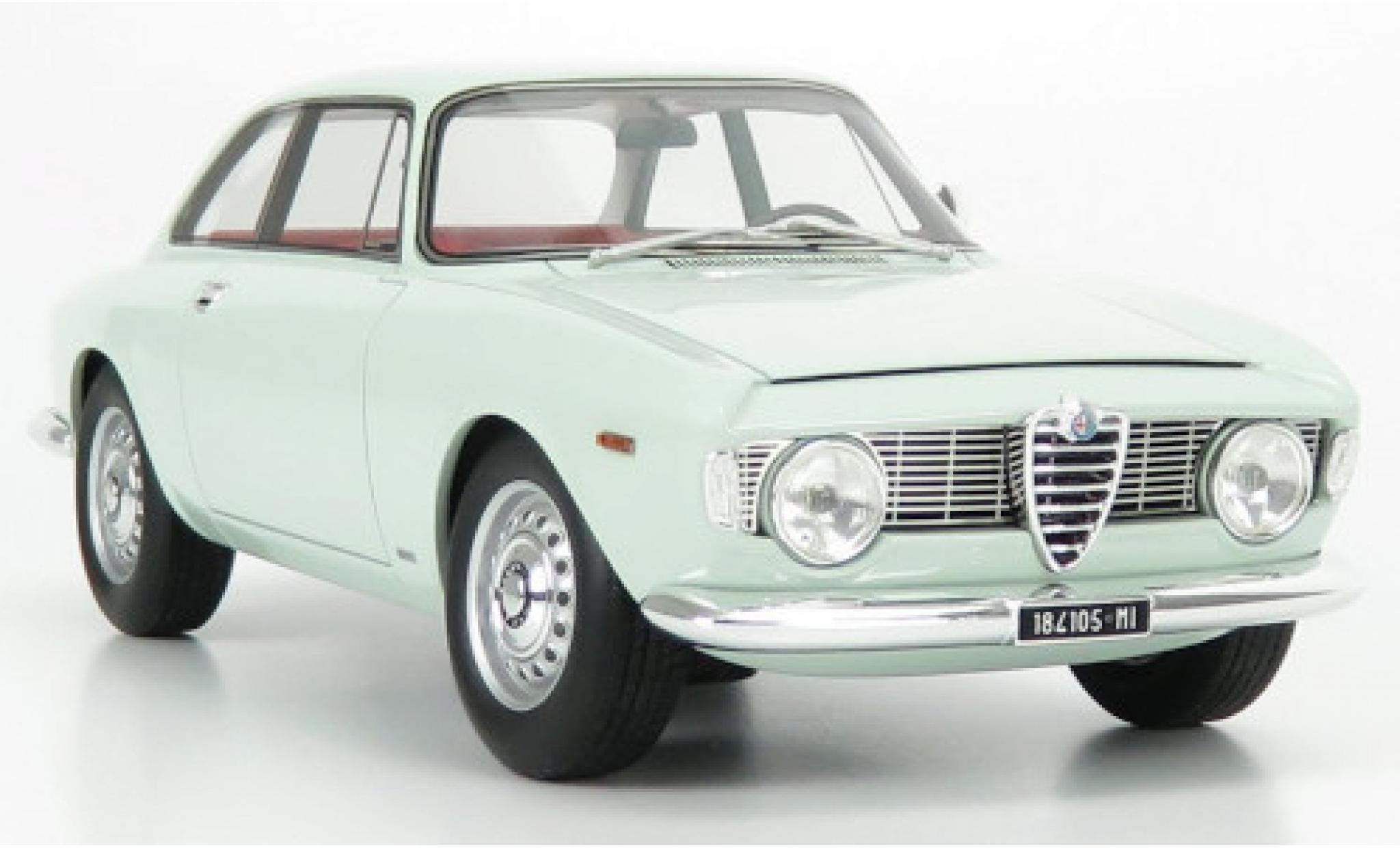 Alfa Romeo Giulia 1/18 Mitica 1600 Sprint GT green 1963 diecast model cars