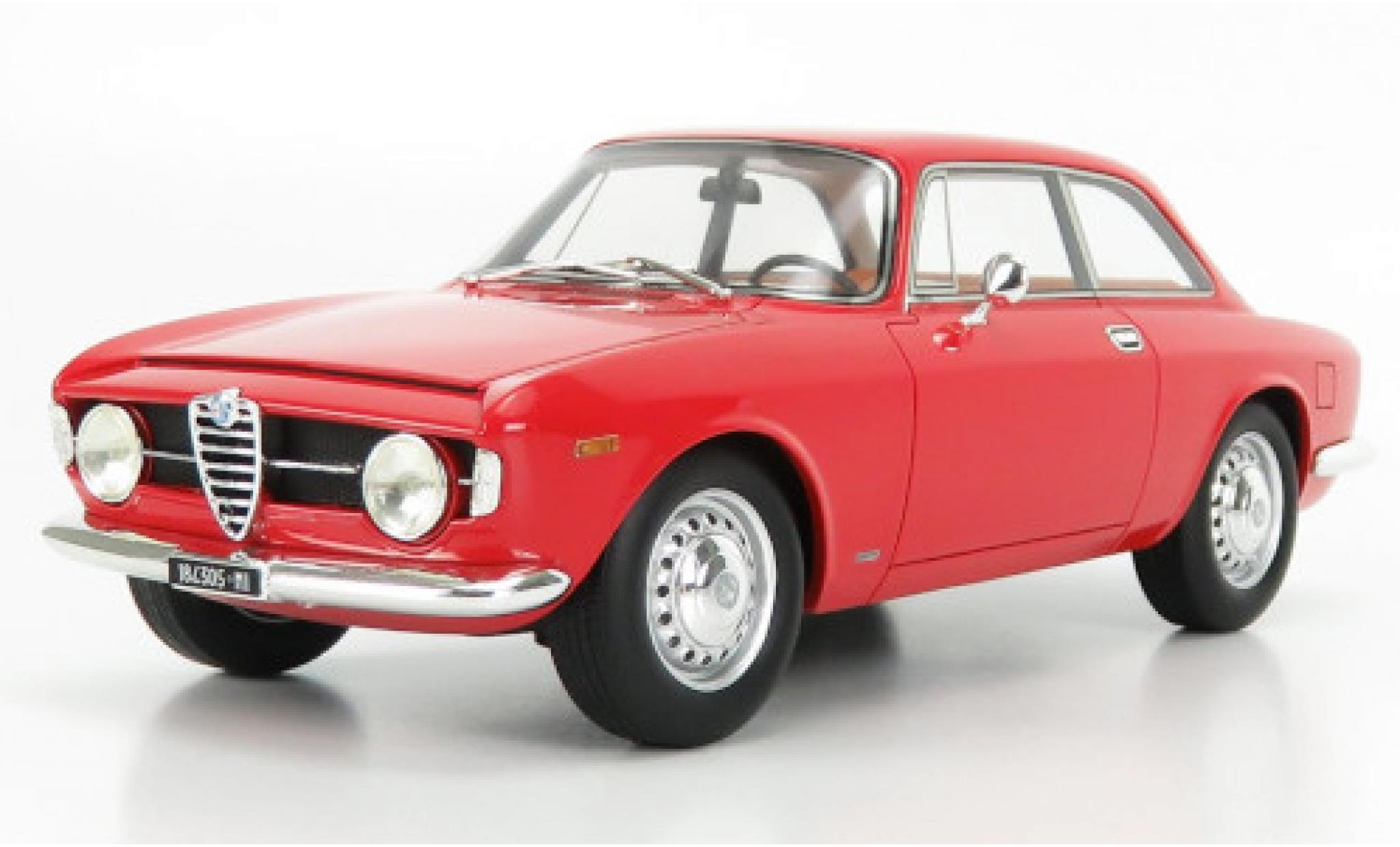 Alfa Romeo Giulia 1/18 Mitica GT 1300 Junior red 1966 diecast model cars