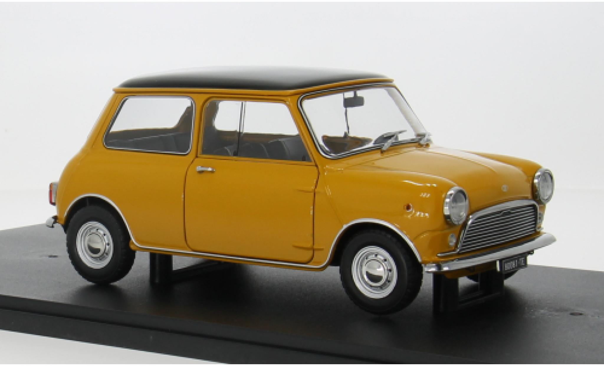 Mini Cooper 1/18 Mitica Bmw MkI yellow/black 1966 1:18 diecast model cars