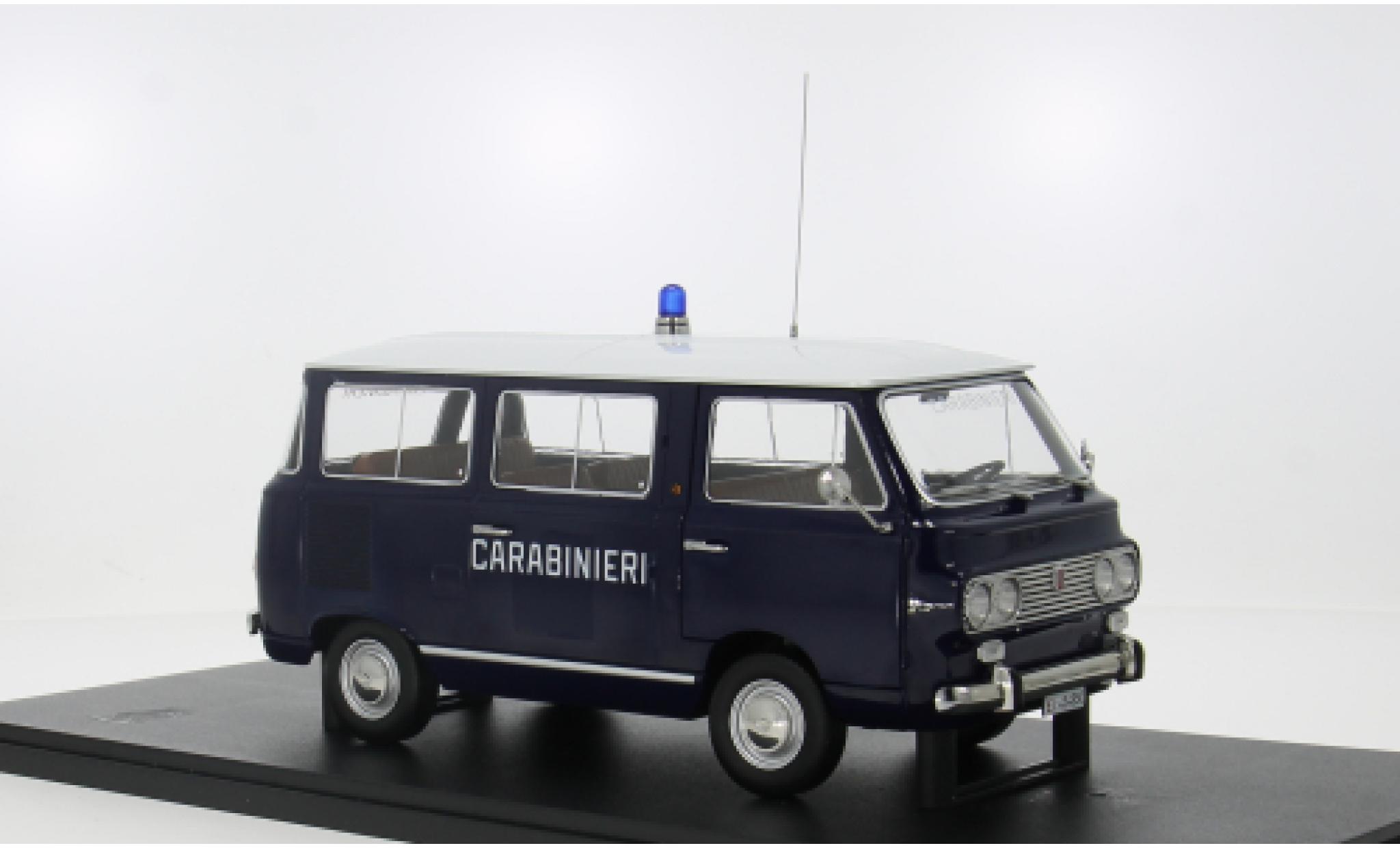 Fiat 850 1/18 Mitica Familiare 1970 Carabinieri 1:18 diecast model cars