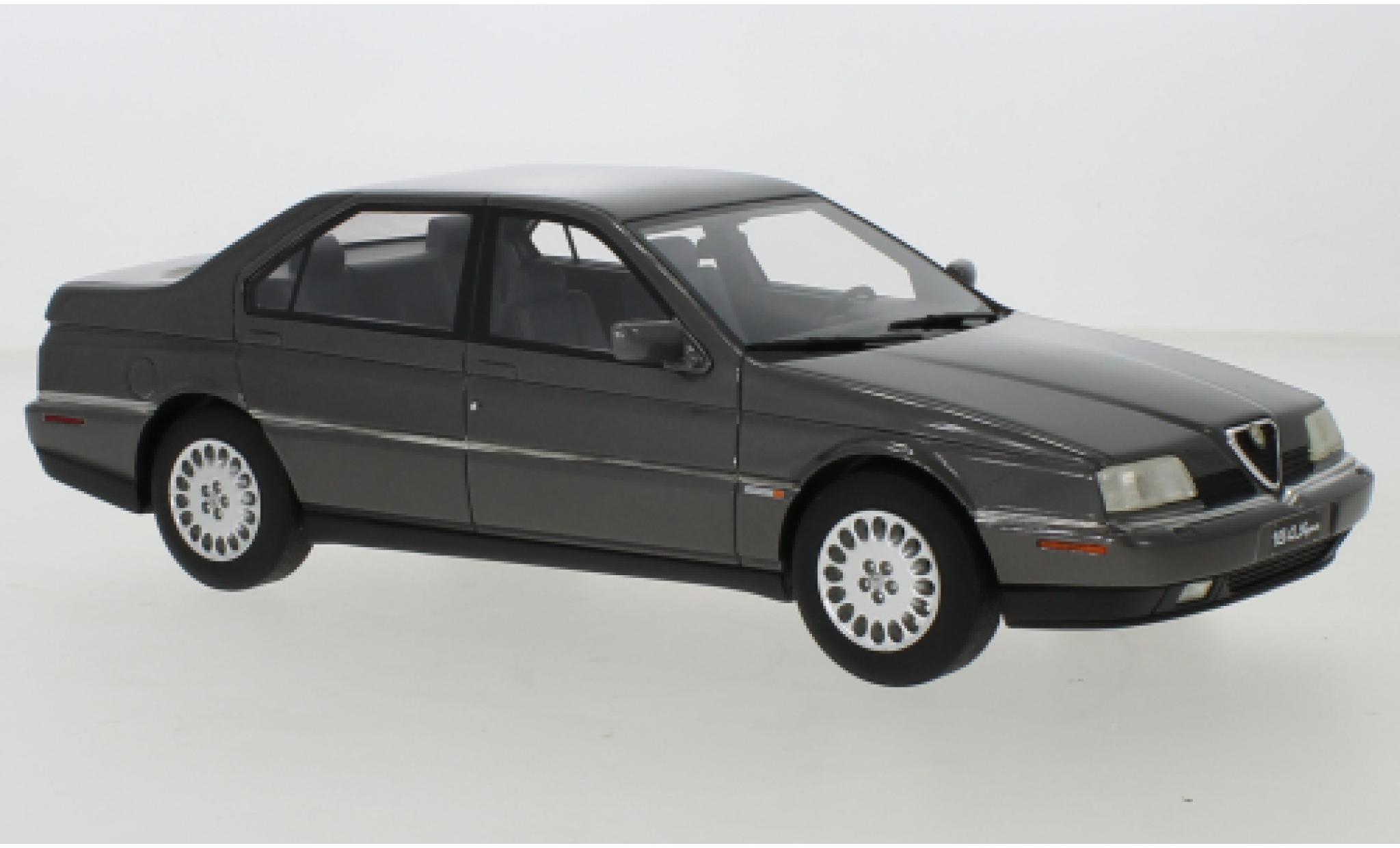 Alfa Romeo 164 1/18 Mitica Super 2.5 TD metallic grey 1992 diecast model cars