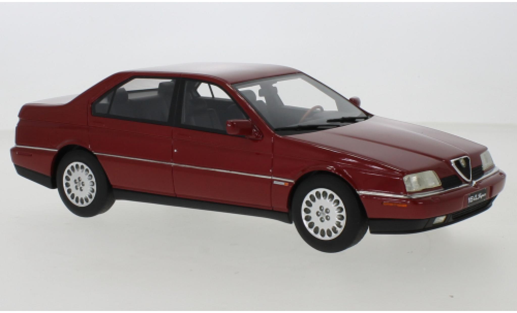 Alfa Romeo 164 1/18 Mitica Super 3.0 V6 24V metallic red fonc&eacute; 1992 diecast model cars