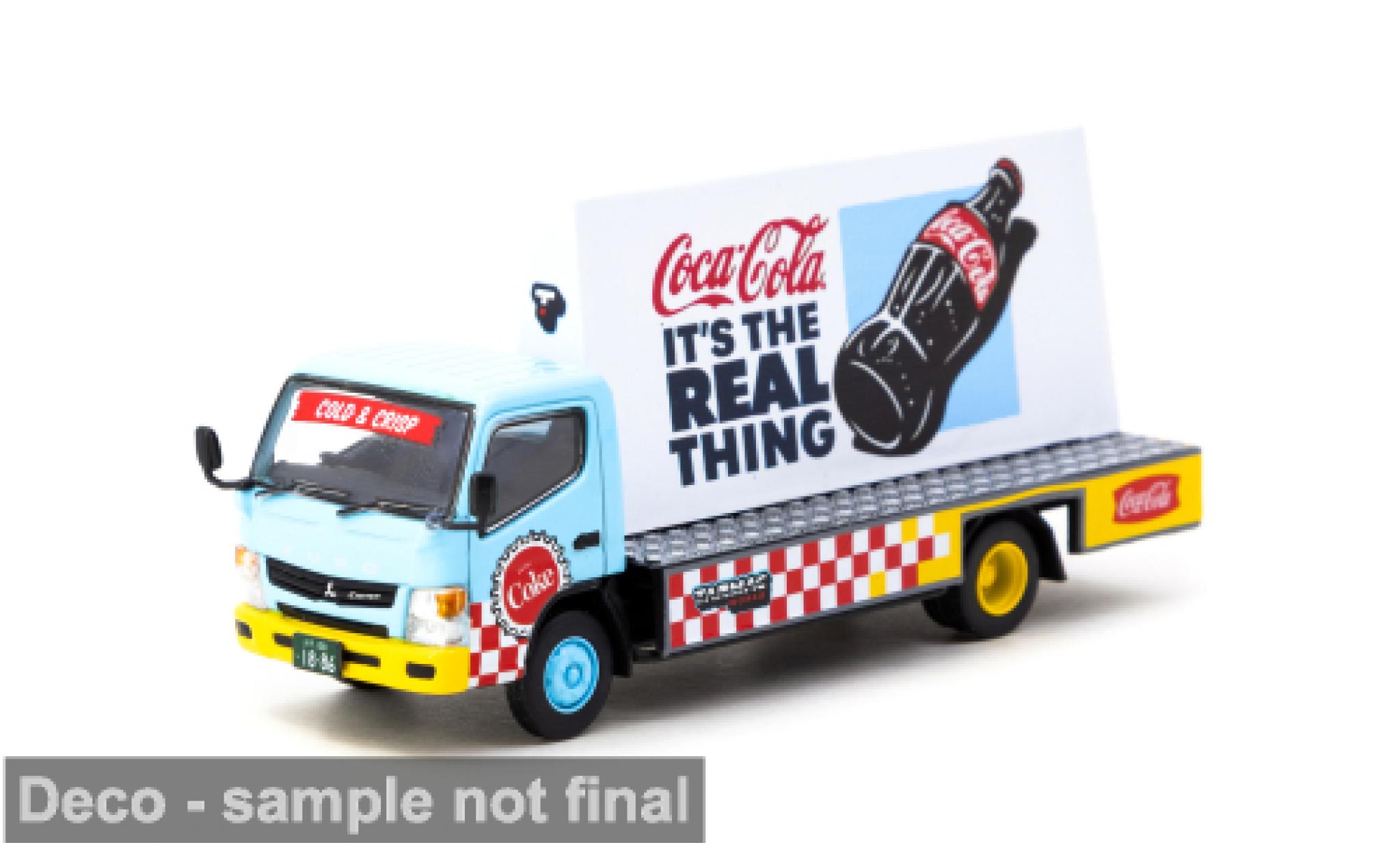 Mitsubishi Fuso 1/64 Tarmac Works Canter Coca Cola 1:64 diecast model cars
