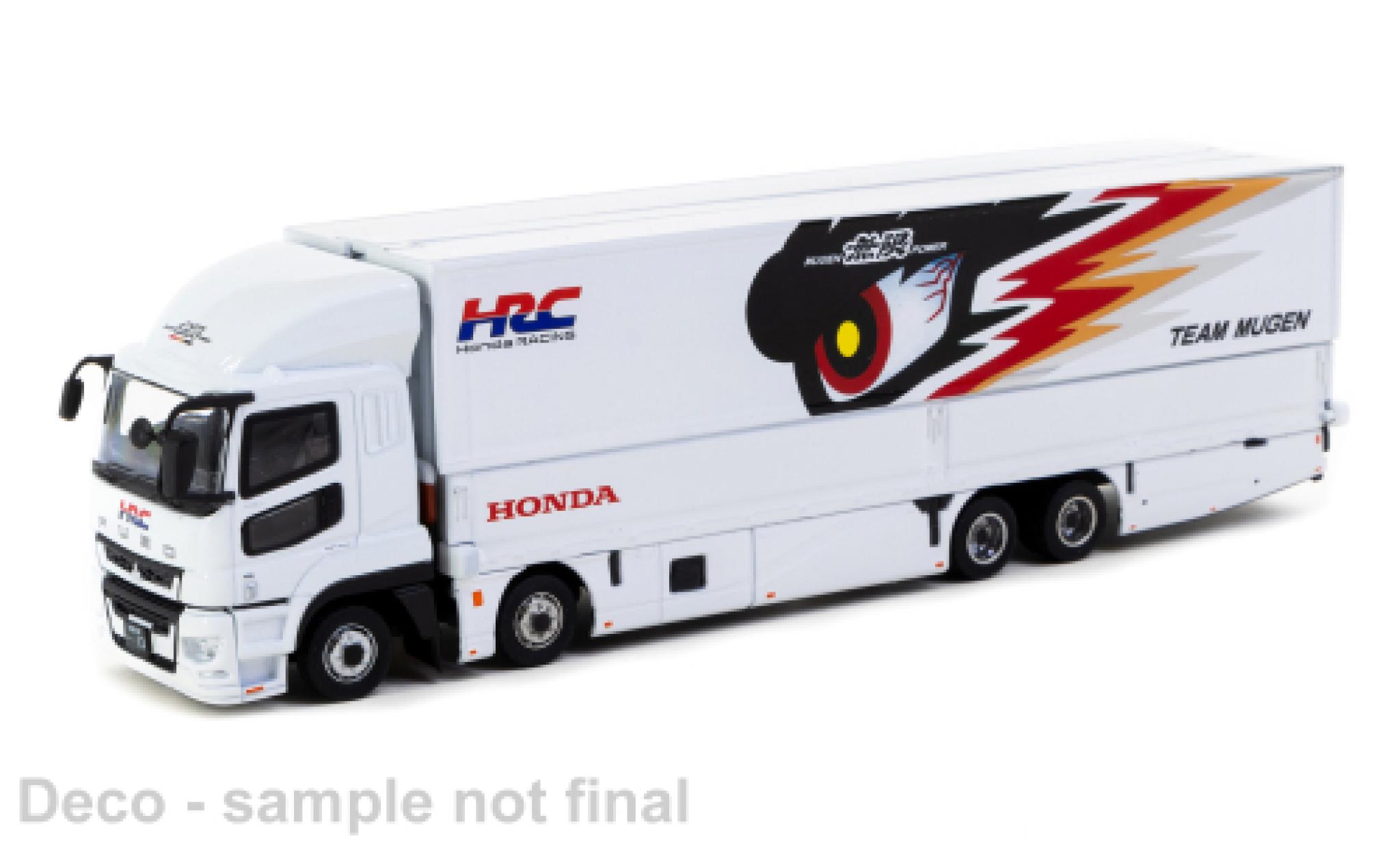 Mitsubishi Fuso 1/64 Tarmac Works Super Gre white 1:64 diecast model cars