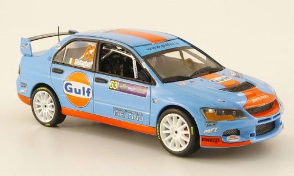 Mitsubishi Lancer 1/43 Vitesse Evo IX No.63 Gulf Sieger Rally Irland 2009 / P.Kiely diecast model cars