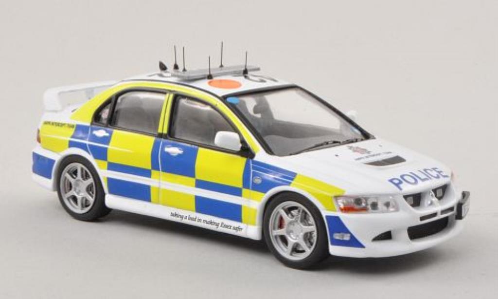 Mitsubishi Lancer 1/43 IXO Evo VIII Essex Police - ANPR Intercept Team Police (UK) 2007 diecast model cars