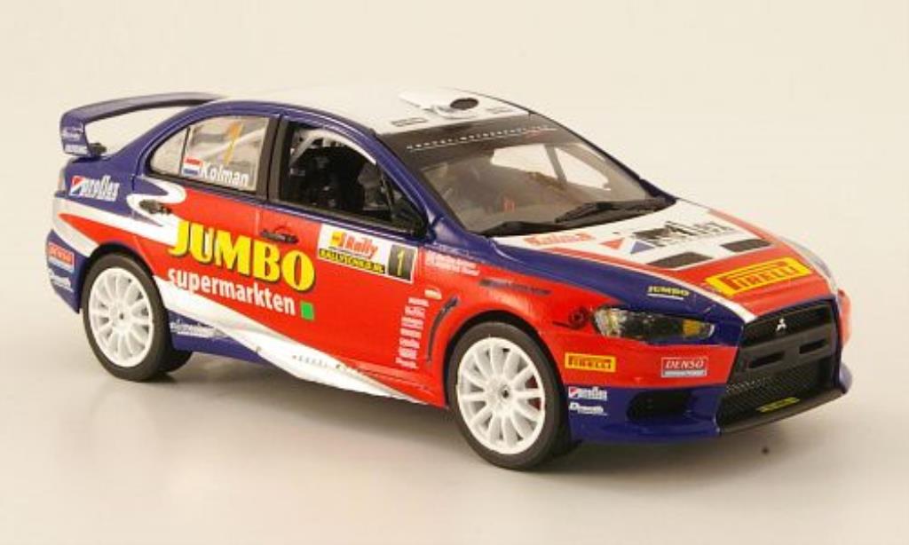 Mitsubishi Lancer 1/43 Vitesse Evo X No.1 Jumbo Sieger Tank S Rally 2009 diecast model cars