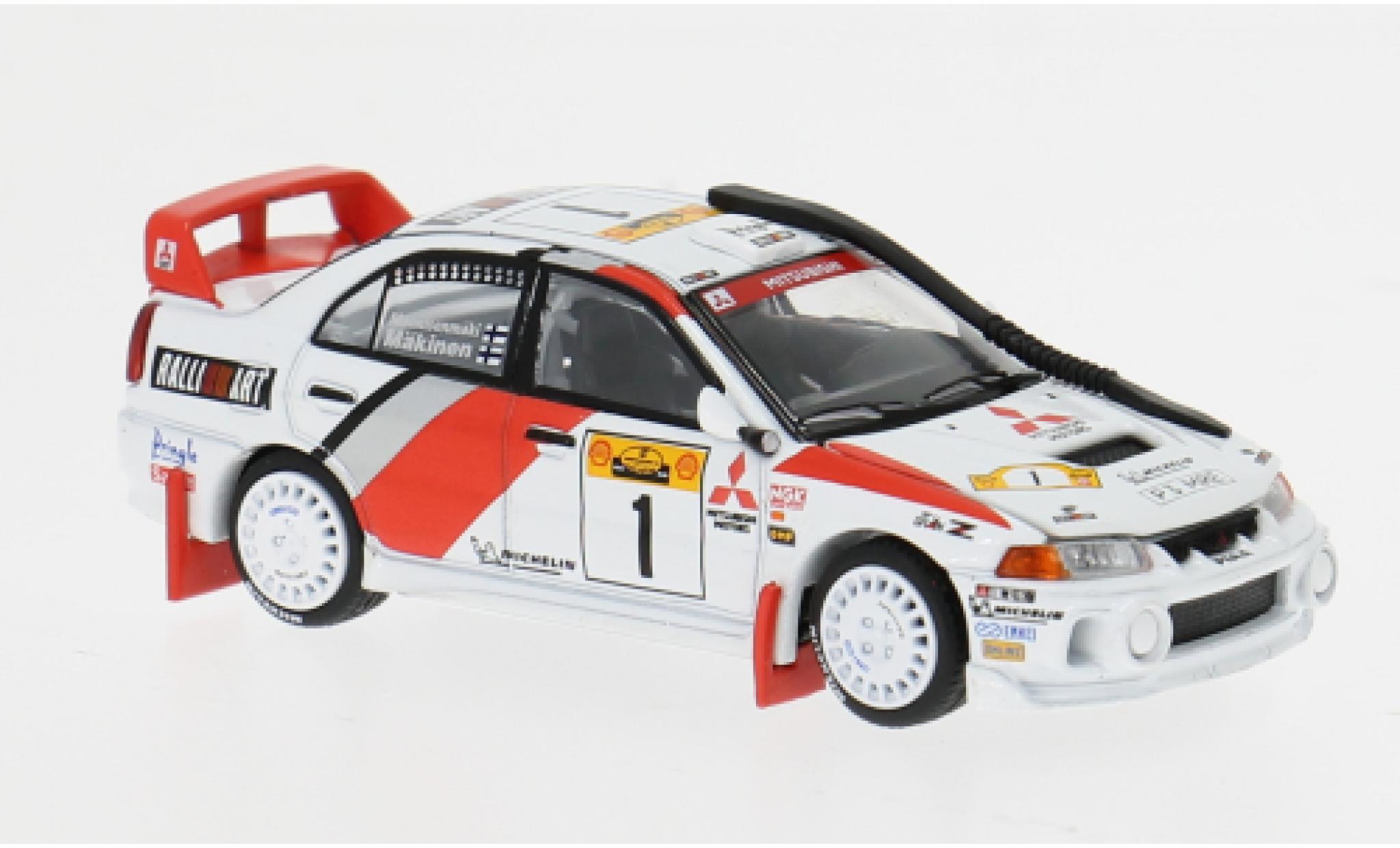 Mitsubishi Lancer 1/64 Pop Race Evolution IV Safari Rally Kenia 1998 #1 1:64 diecast model cars
