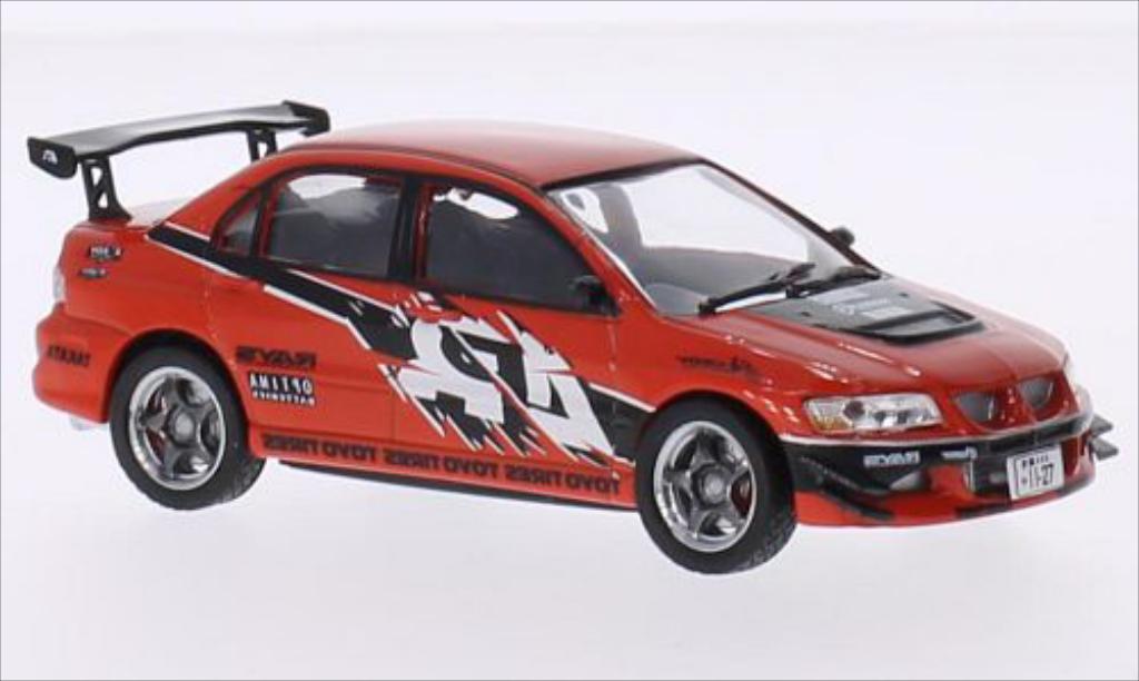 Mitsubishi Lancer 1/43 Greenlight Evolution IX red/Dekor 2006 diecast model cars