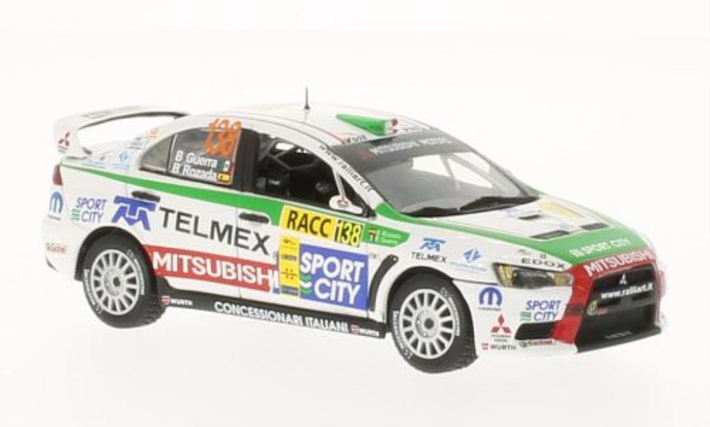 Mitsubishi Lancer 1/43 Vitesse Evolution X No.138 Sport City Rally Catalunya-Costa Daurada 2012 /B.Rozada diecast model cars