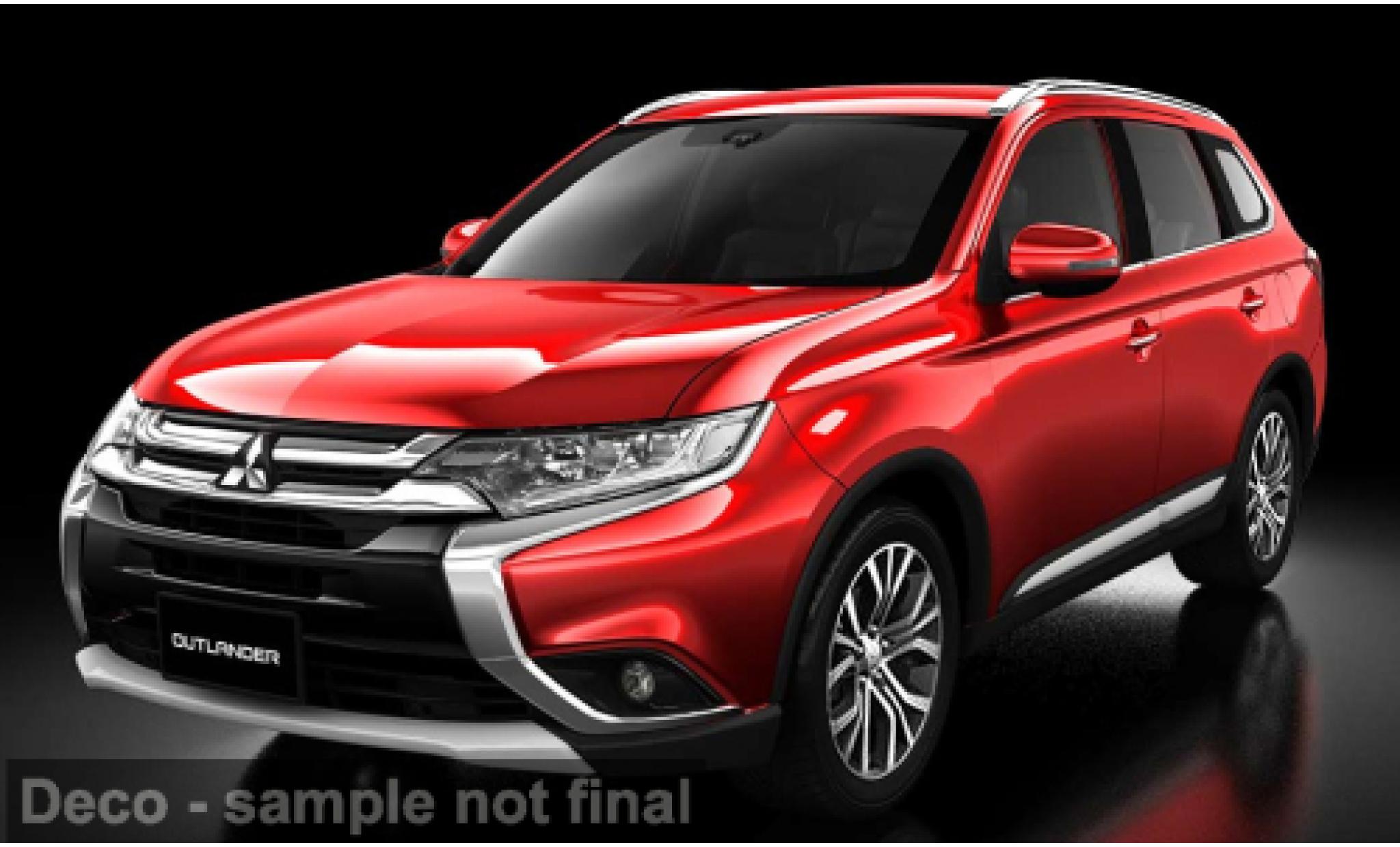 Mitsubishi Outlander 1/43 Vitesse red 2018 1:43 diecast model cars