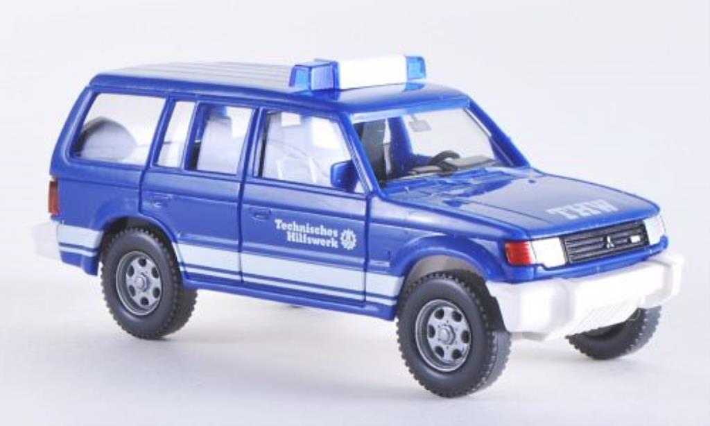 Mitsubishi Pajero 1/87 Wiking THW diecast model cars