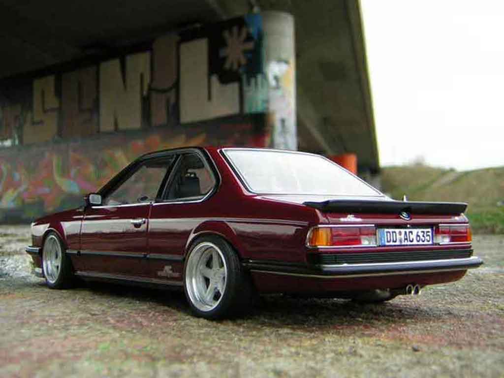 Bmw 635 CSI 1/18 Autoart m ac schnitzer diecast model cars