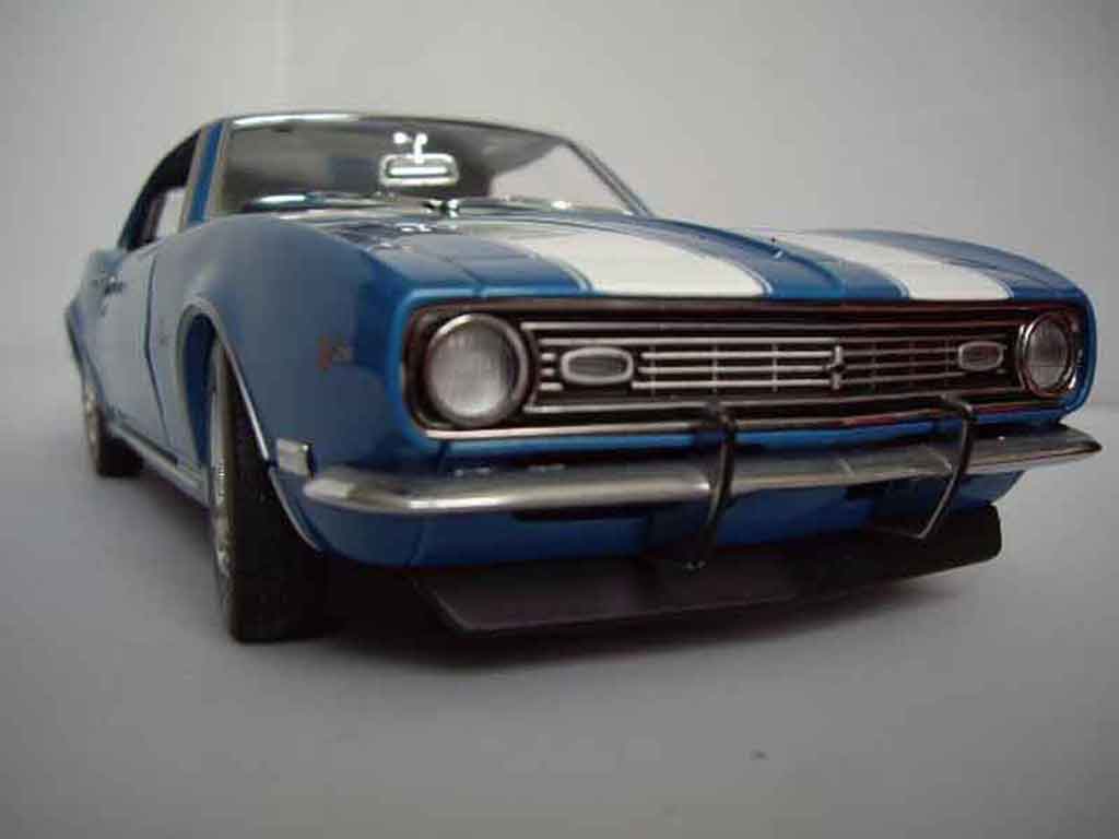 Chevrolet Camaro Z28 1/18 Ertl Z28 dz 302 blue 1969 diecast model cars