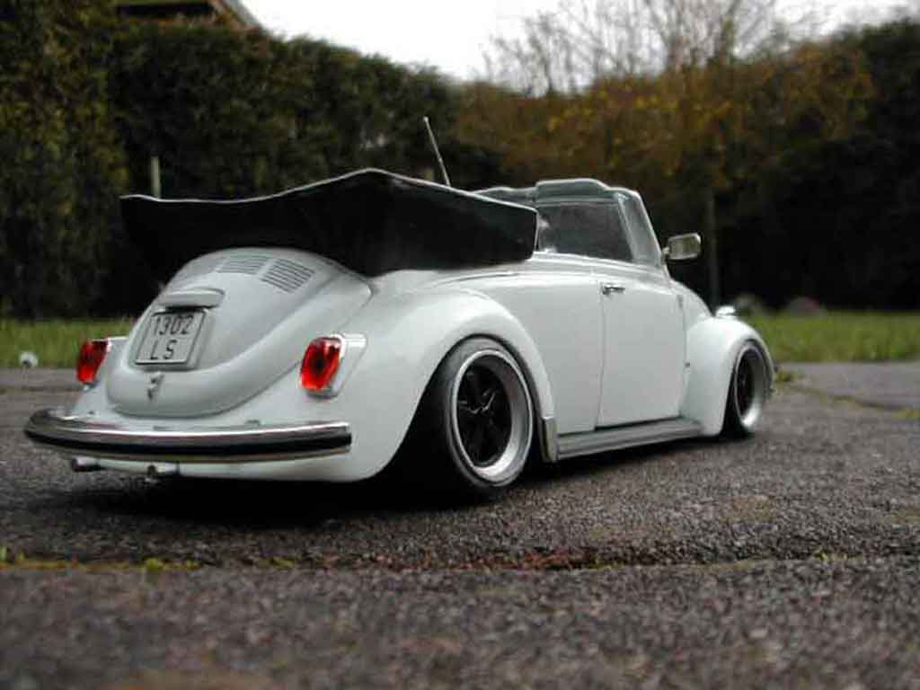 Volkswagen Kafer 1/18 Solido Coccinelle Cabriolet jantes fuchs diecast model cars