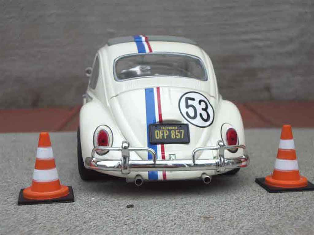 Volkswagen Kafer Herbie coccinelle 1/18 Burago