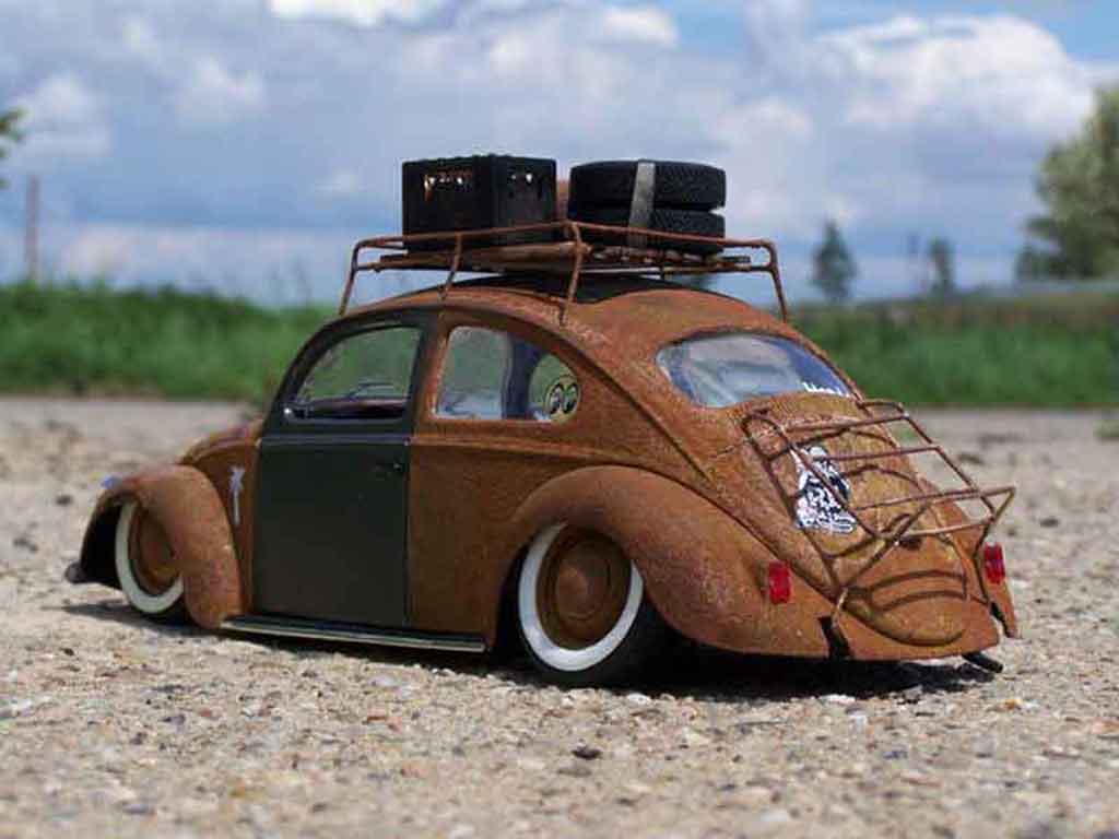 Volkswagen Kafer Rat Rod coccinelle kafer ratte 1/18 Burago
