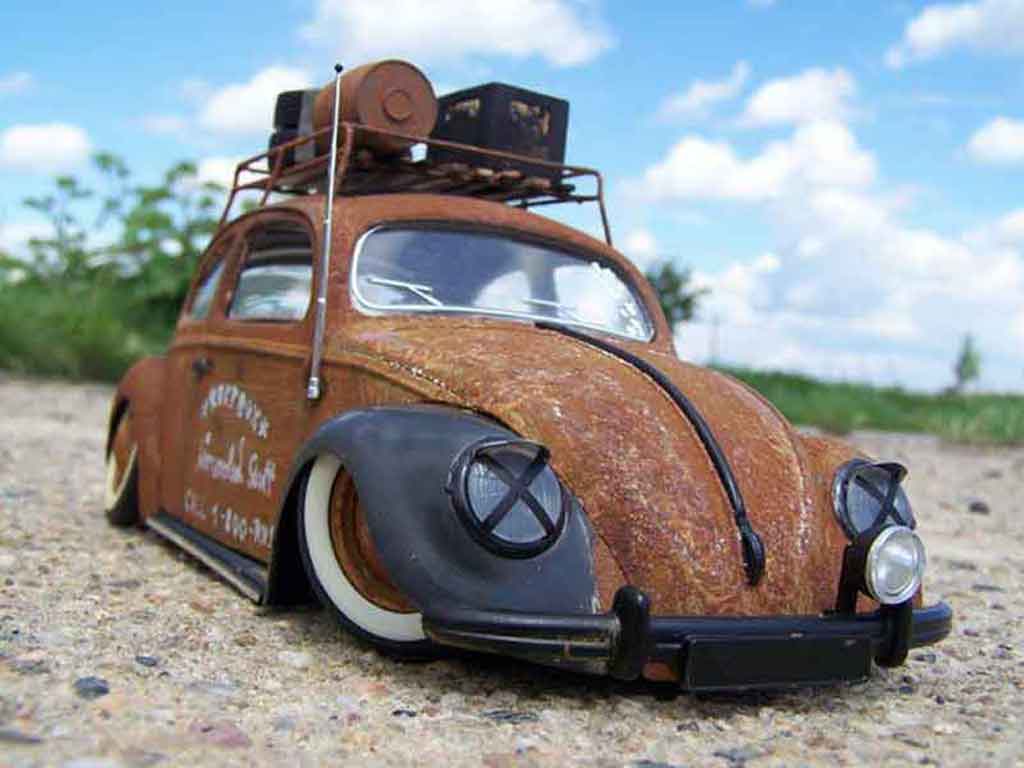 Volkswagen Kafer 1/18 Burago coccinelle kafer ratte diecast model cars