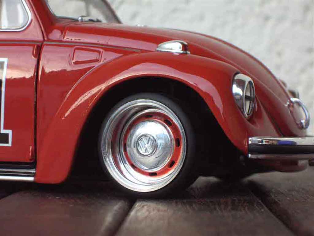 Volkswagen Kafer Base coccinelle red 1/18 Burago