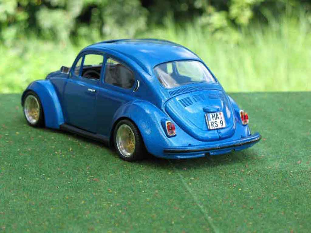 Volkswagen Kafer Base coxinelle blue jantes bbs 1/18 Solido