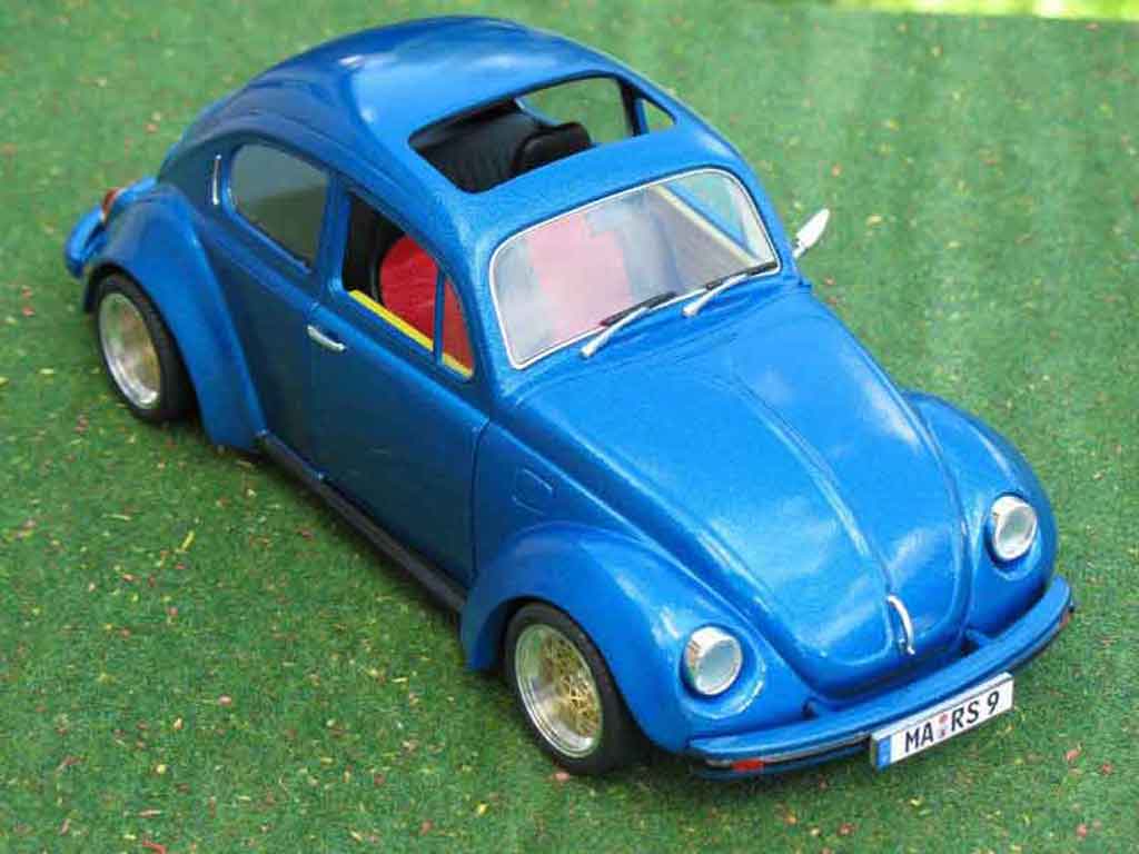 Volkswagen Kafer Base coxinelle blue jantes bbs 1/18 Solido
